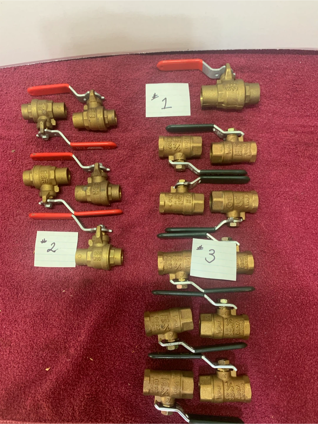 BALL VALVES & SHUT OFF VALVES
