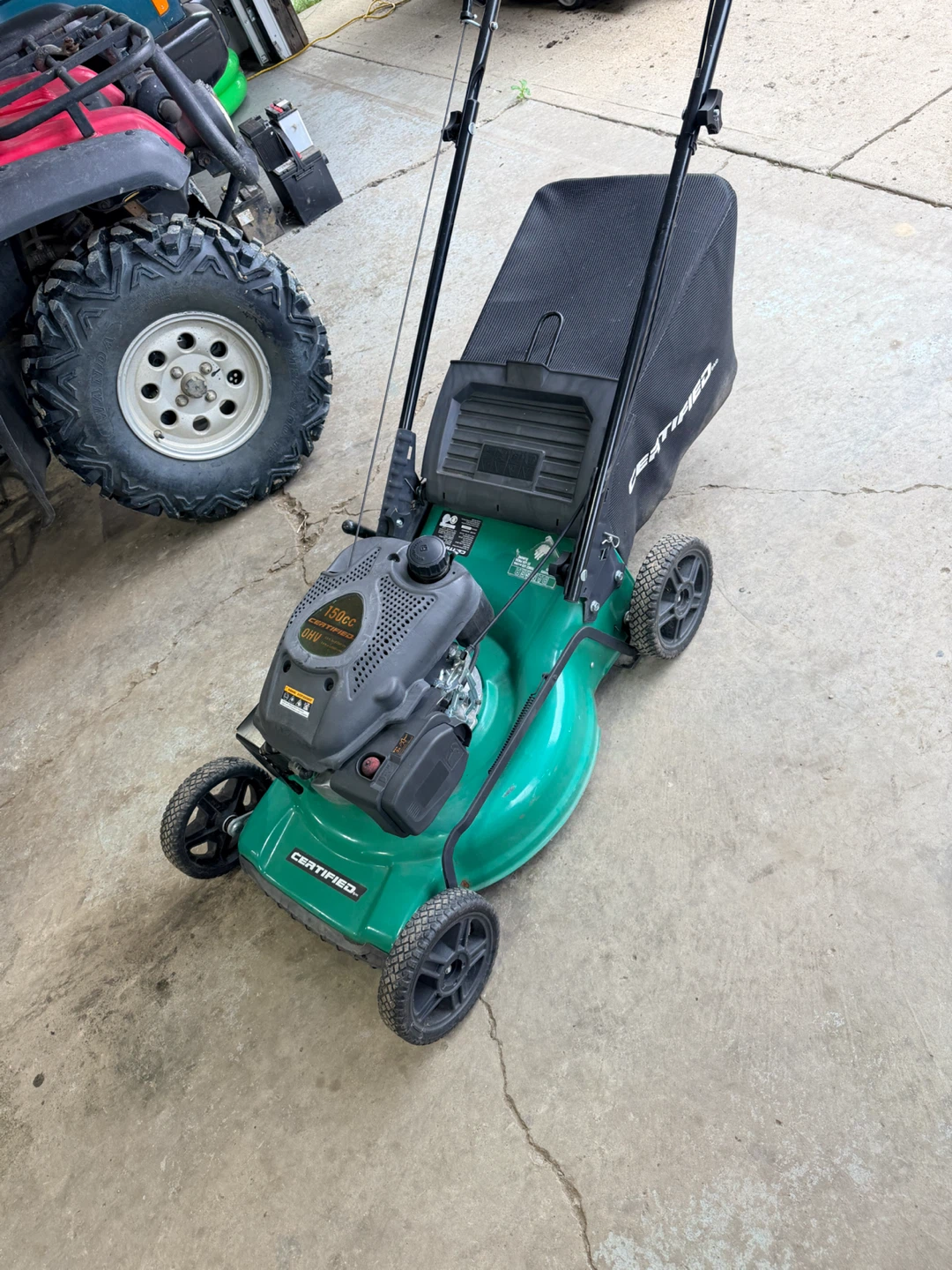 Certified push mower - photo 2