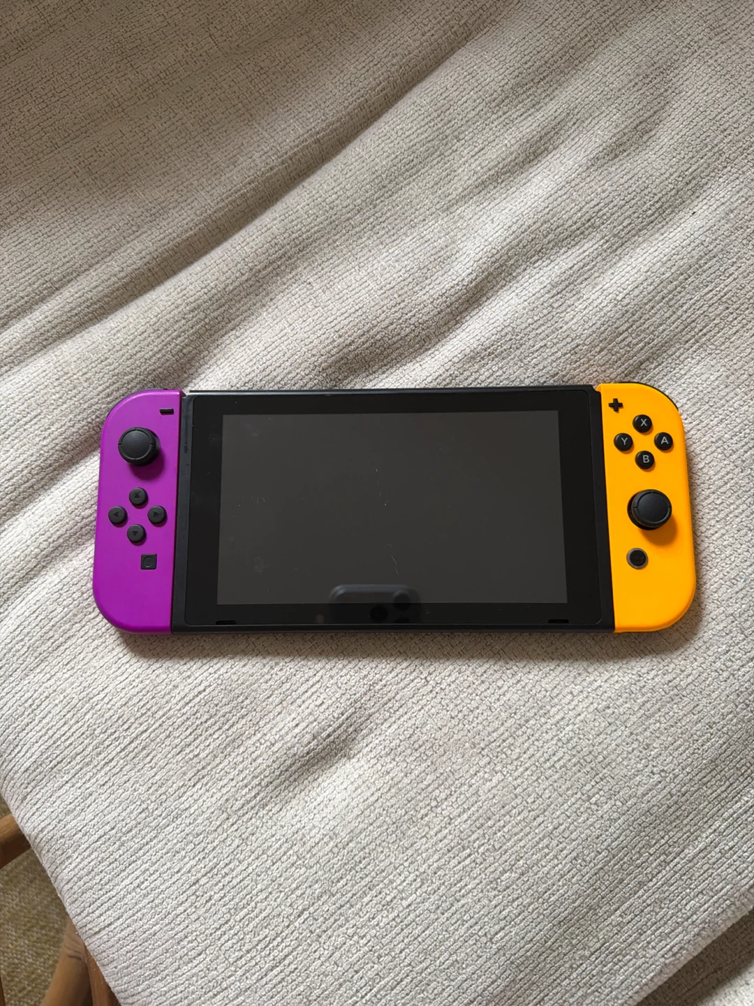 Nintendo Switch with extra - Purple & Orange Joy-Cons
