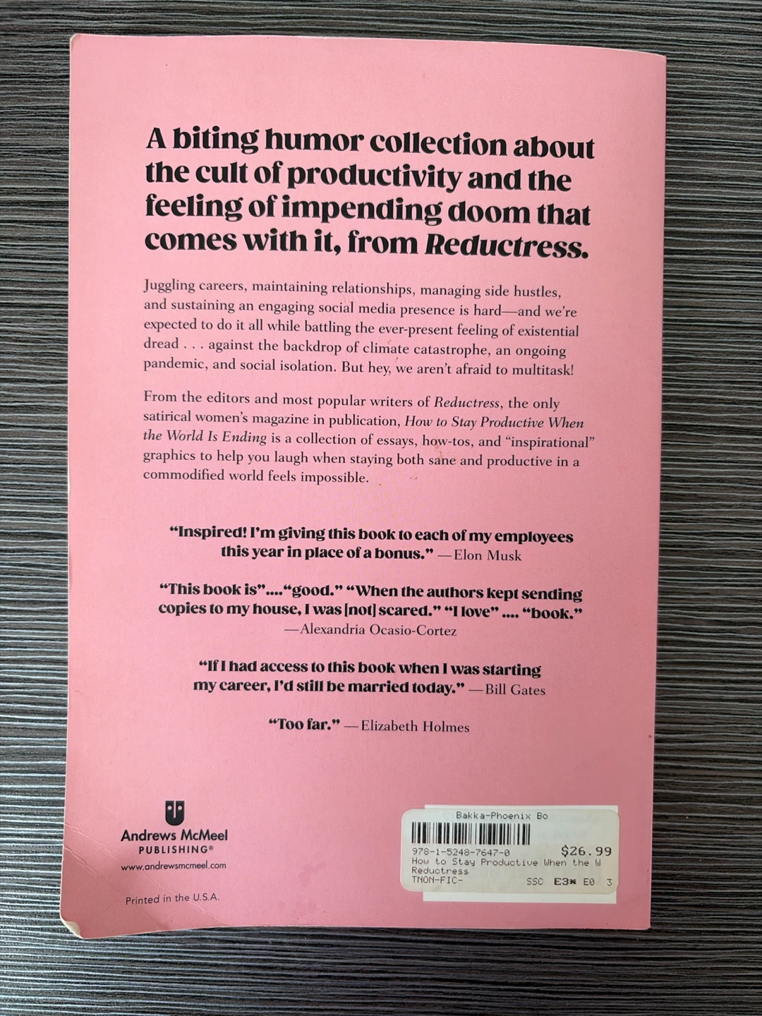 How to Stay Productive When the World Is Ending Book - photo 2