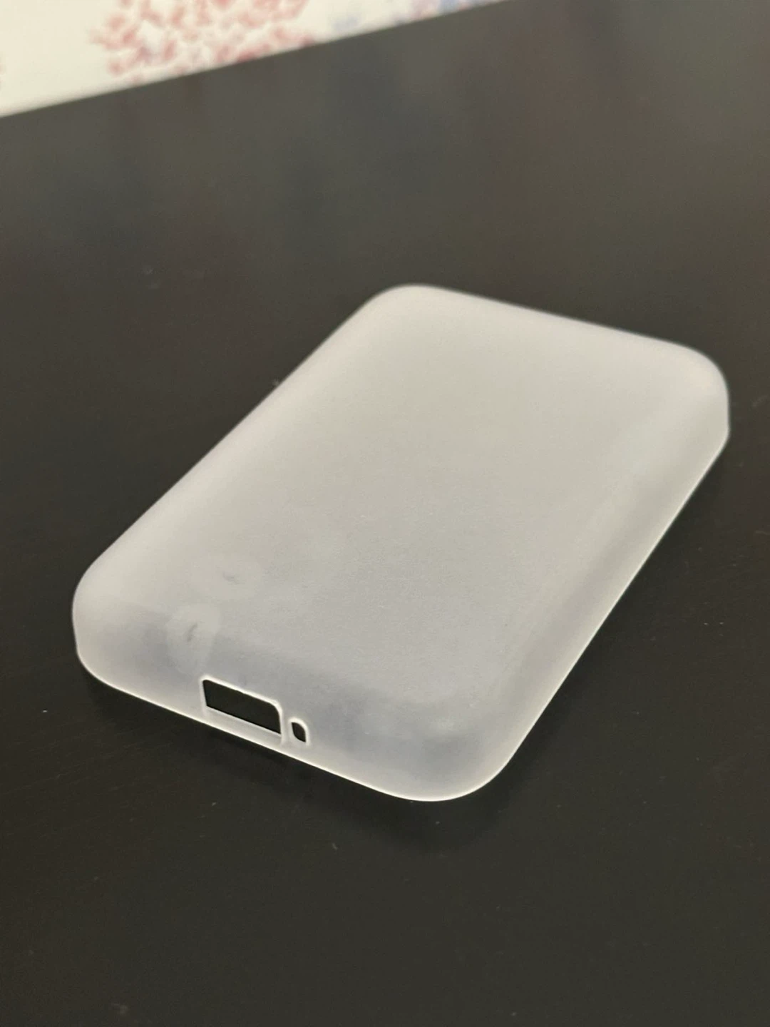 Frosted Clear Apple MagSafe charger case - photo 3