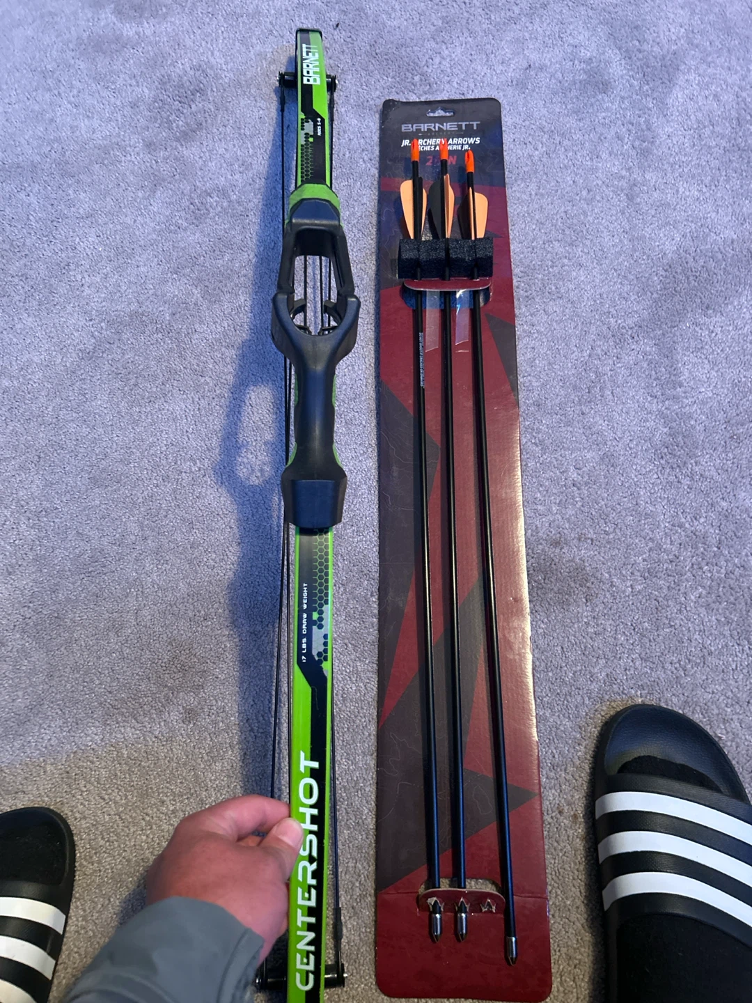 Barnett Jr. Archery Arrows & Bow