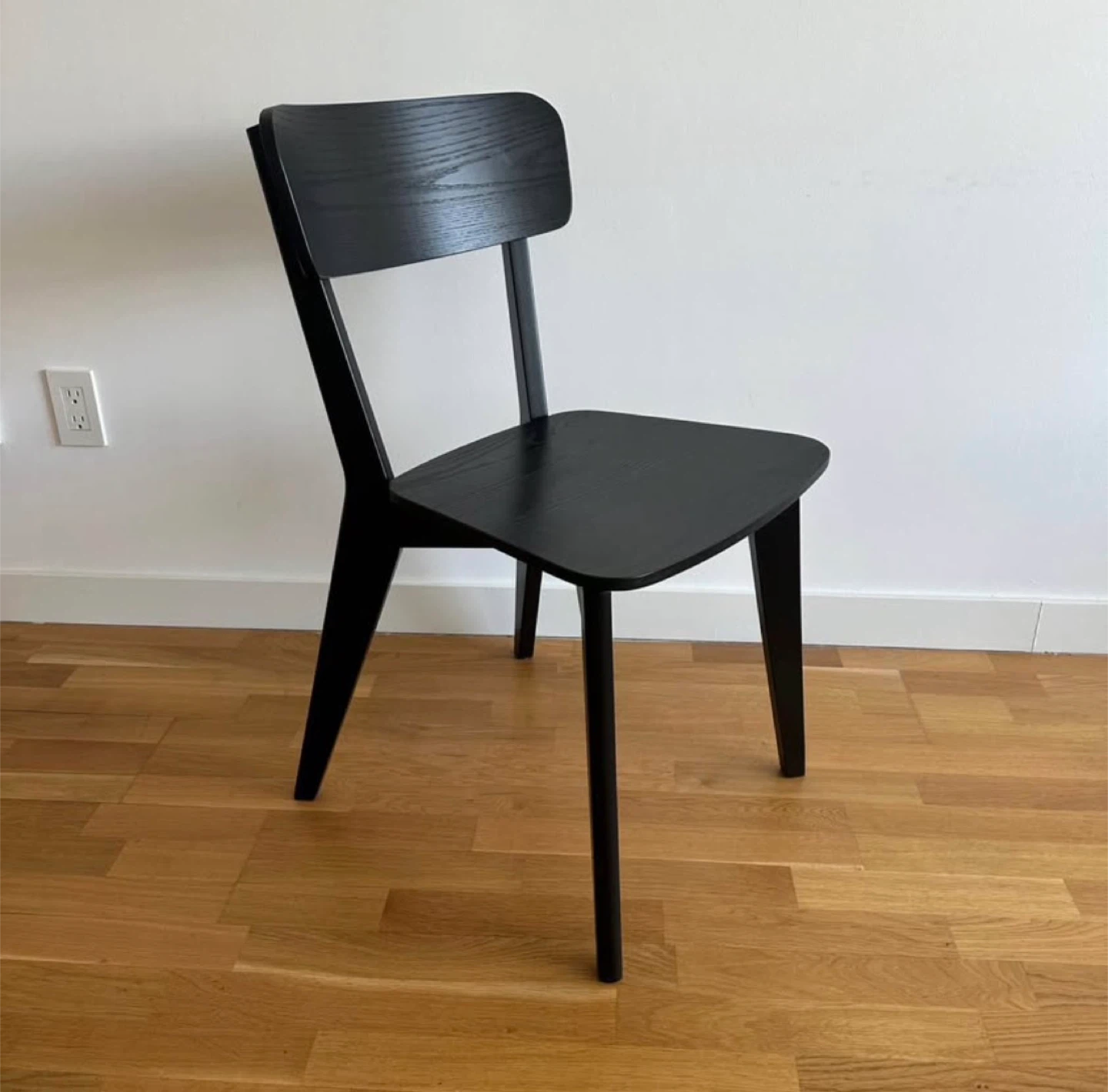 Black Wooden Chair