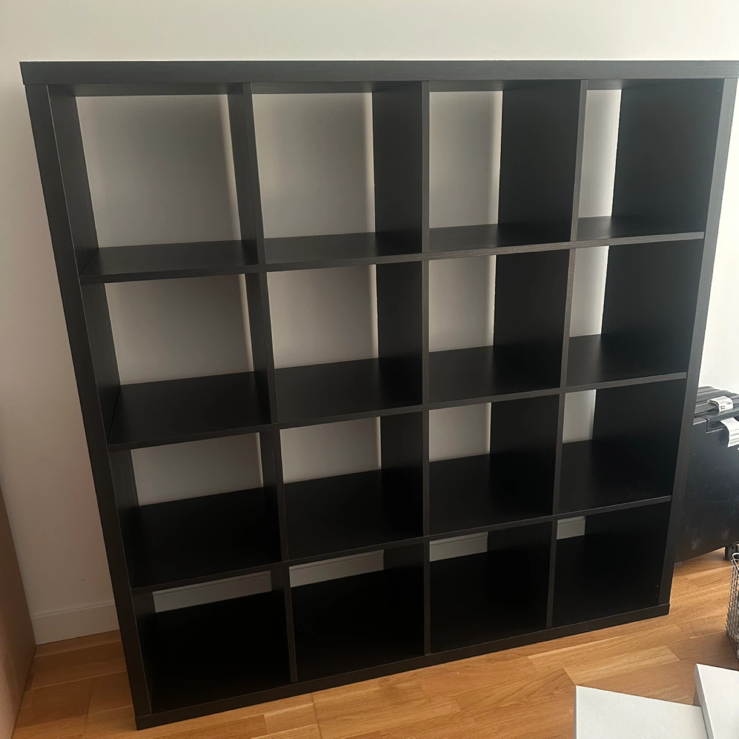 Black Kallax 16-Cube Storage Unit