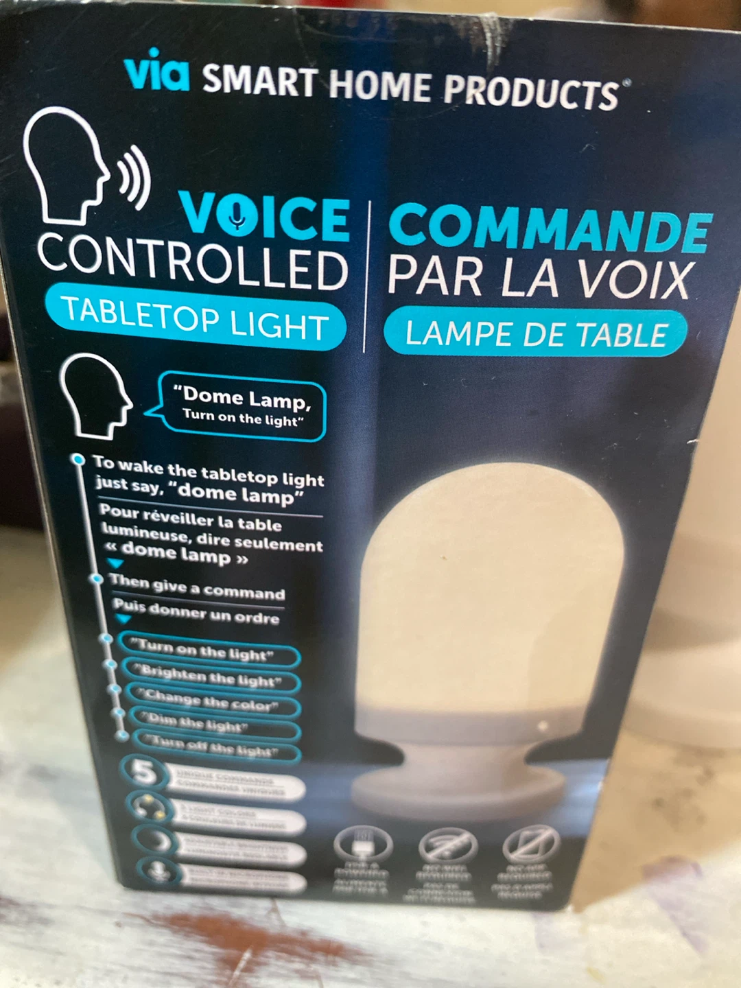 Voice Controlled Tabletop Ligh - photo 2