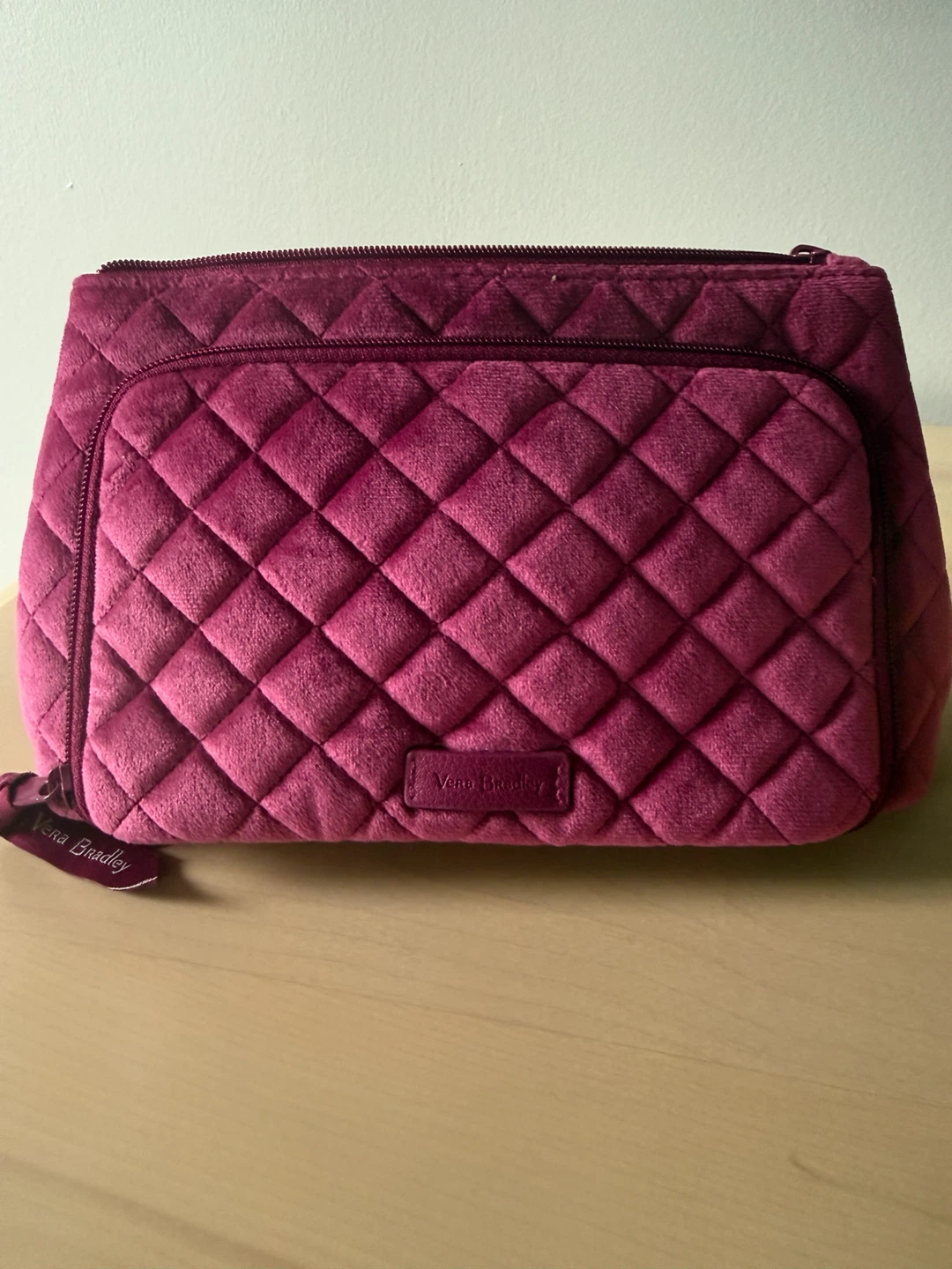 Vera Bradley Quilted Cosmetic Bag
