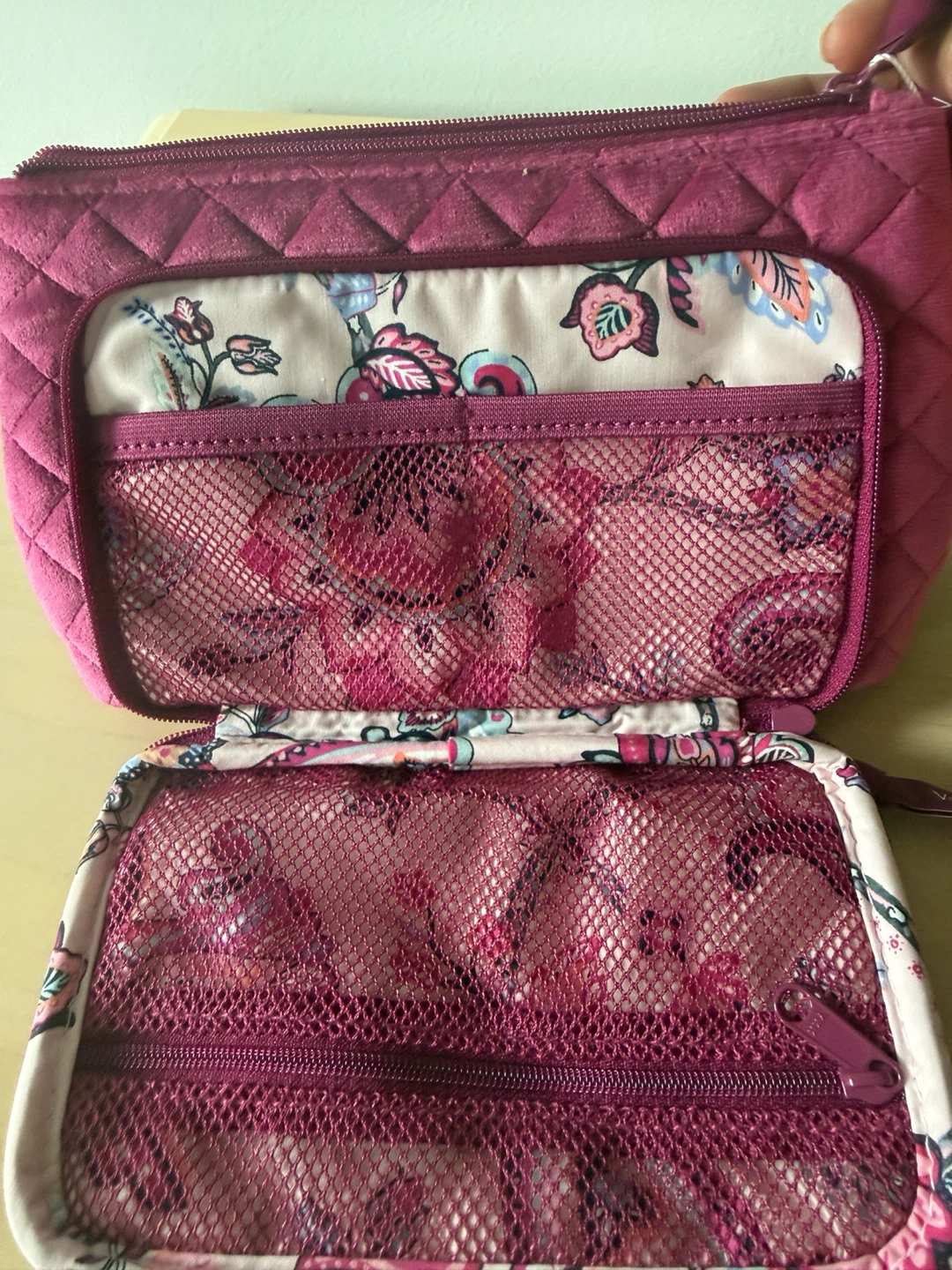 Vera Bradley Quilted Cosmetic Bag - photo 3