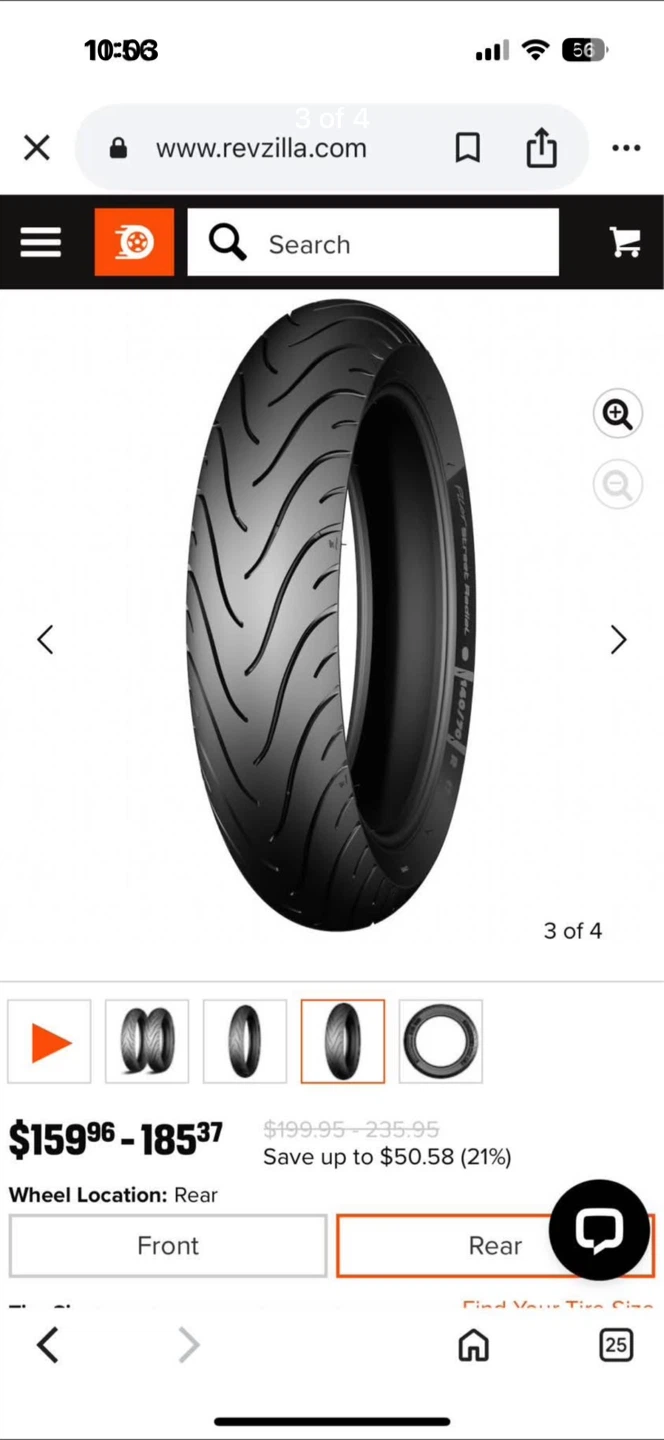 Michelin pilot street 2 tires - photo 3