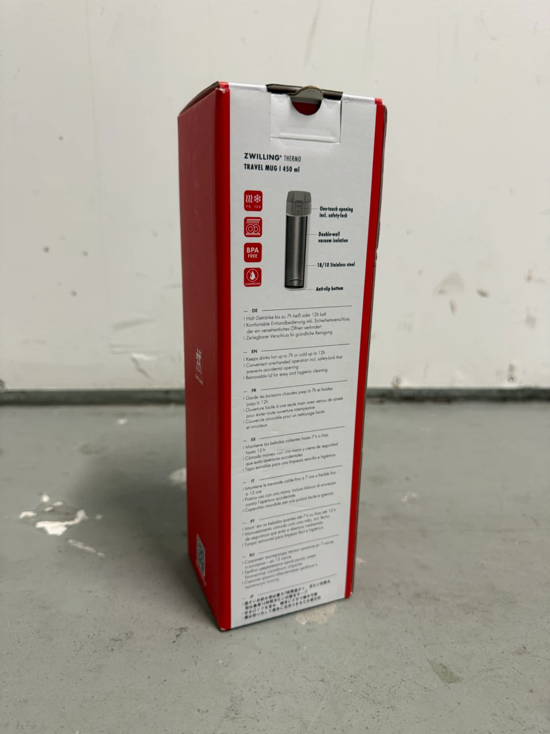 ZWILLING THERMO TRAVEL MUG 450ml - photo 2