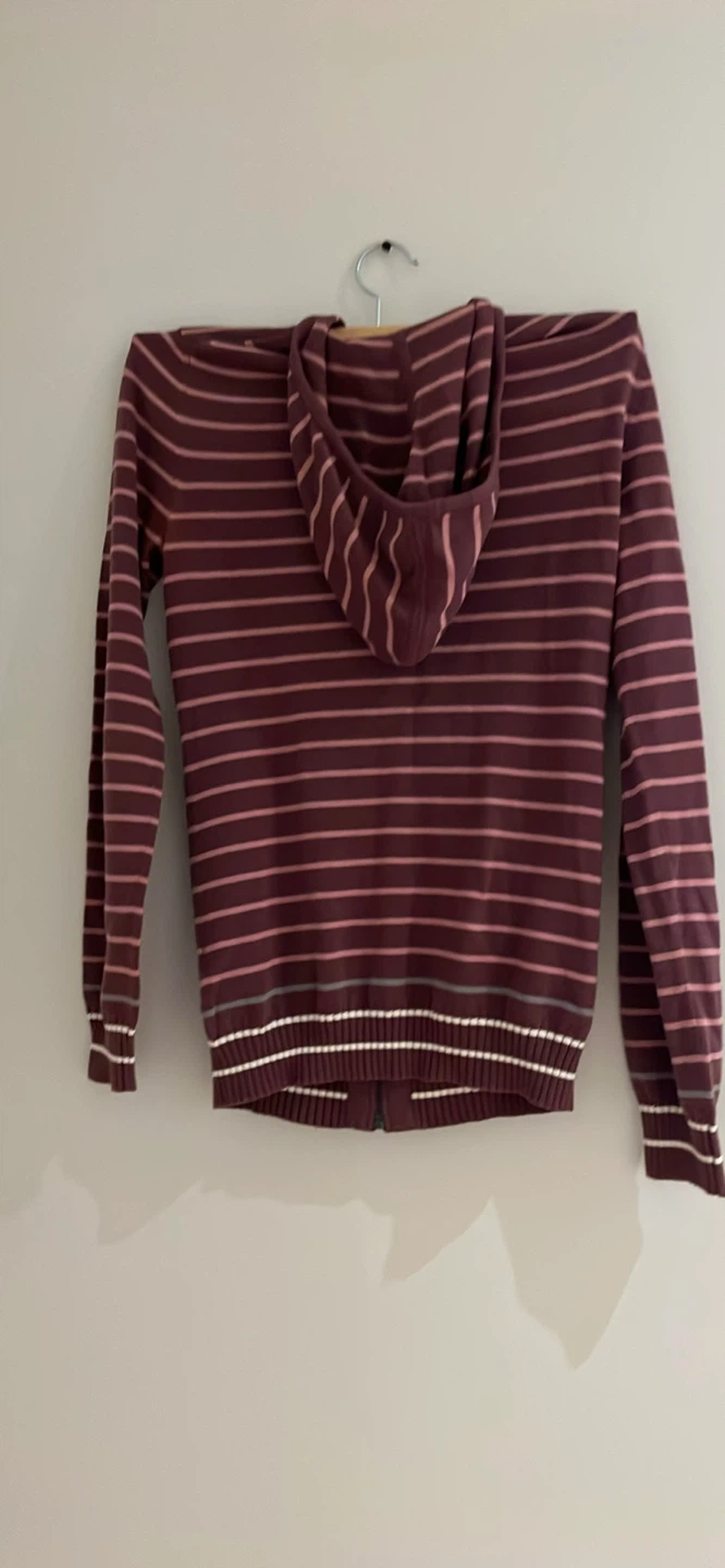 Tommy Hilfiger Striped Zip-Up Hoodie - photo 2