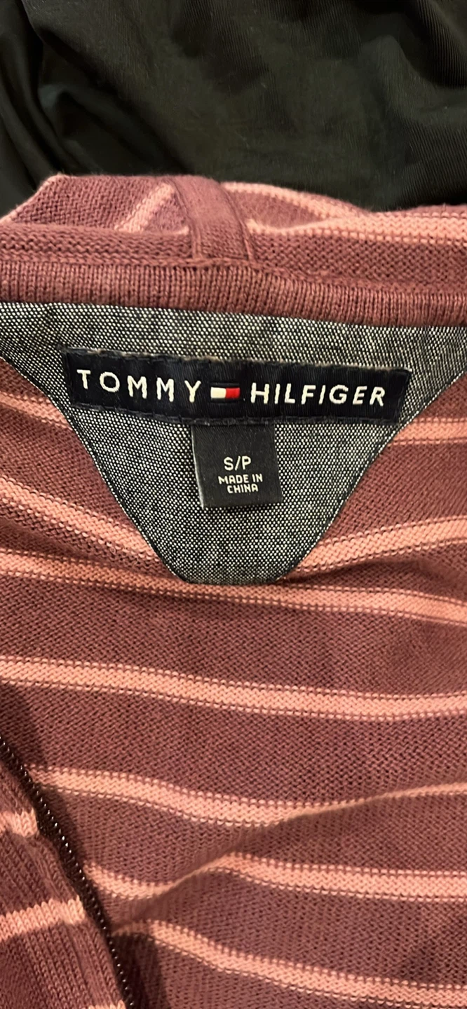 Tommy Hilfiger Striped Zip-Up Hoodie - photo 3