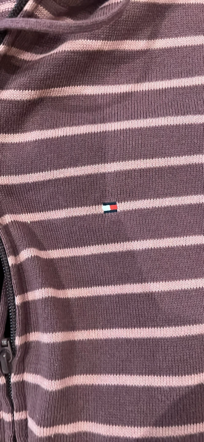 Tommy Hilfiger Striped Zip-Up Hoodie - photo 4