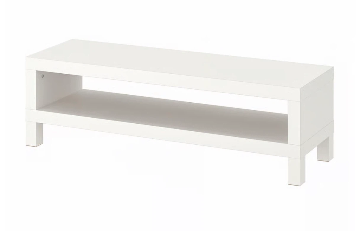 White TV Stand - photo 4