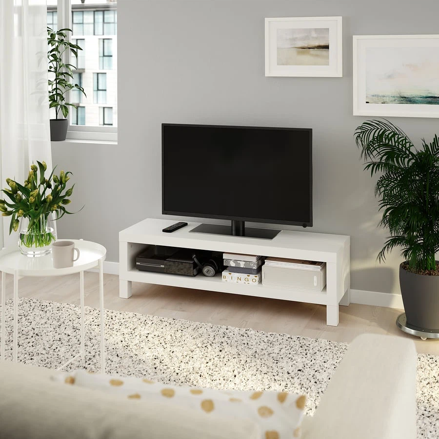 White TV Stand - photo 3