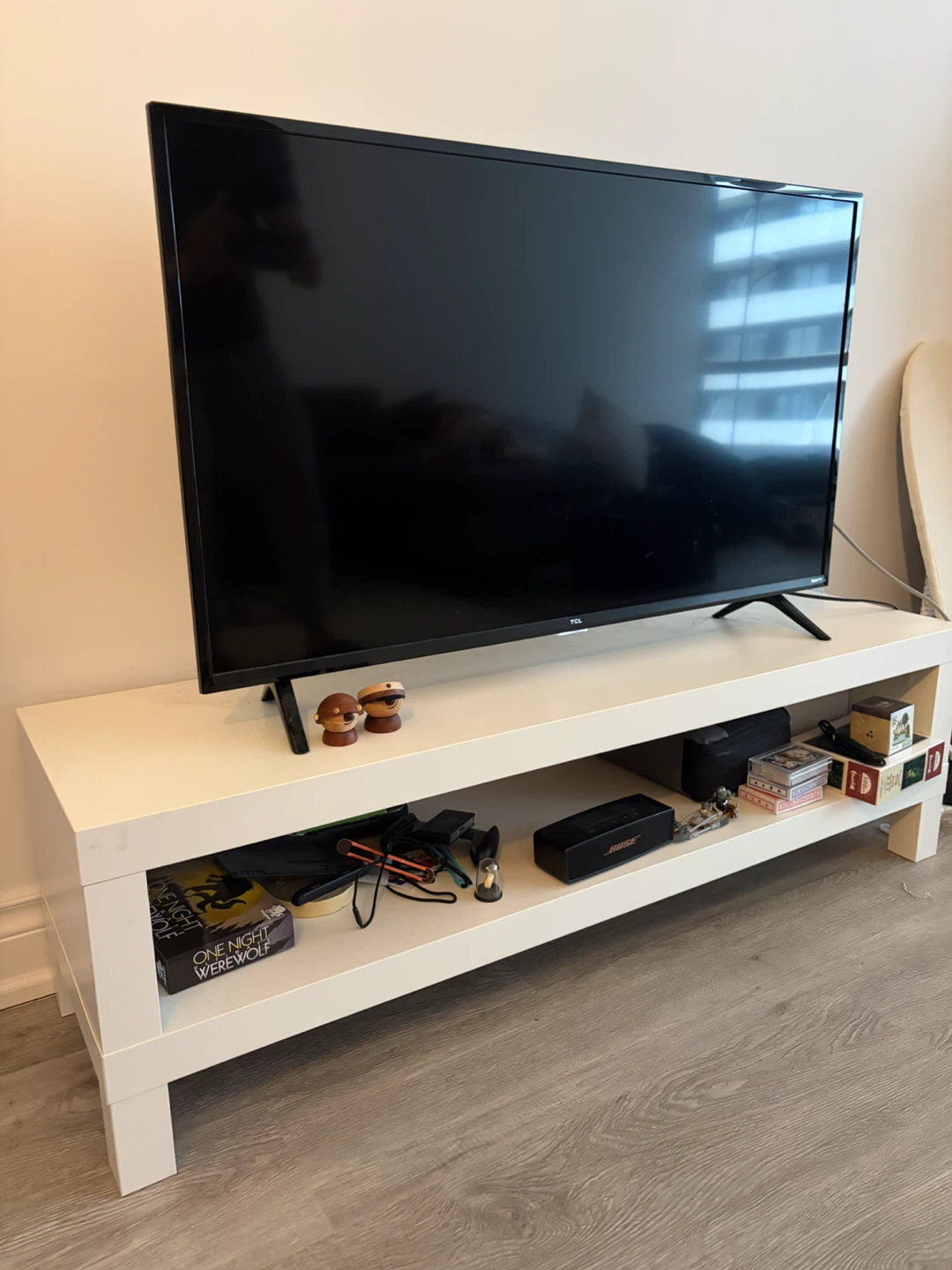 White TV Stand