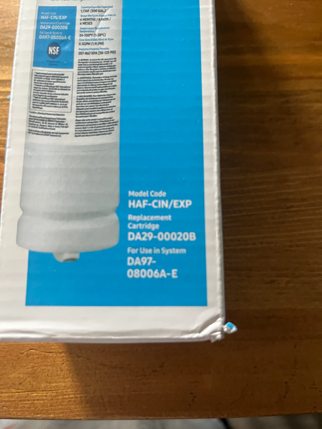 Samsung Water Filter HAF-CIN/EXP - photo 2