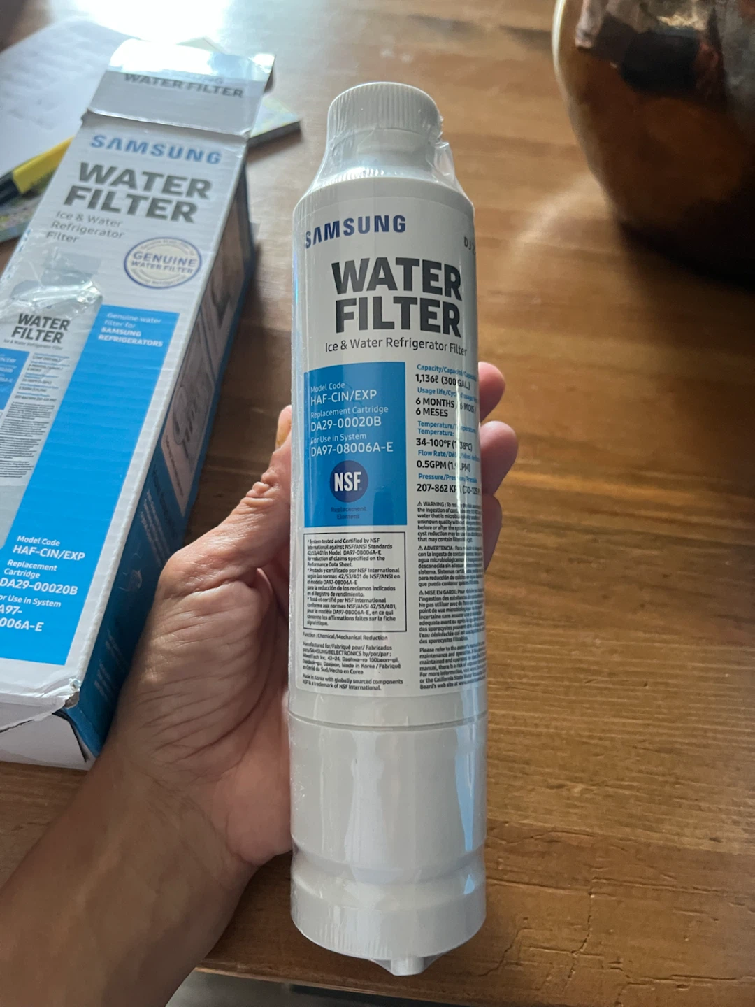 Samsung Water Filter HAF-CIN/EXP - photo 5