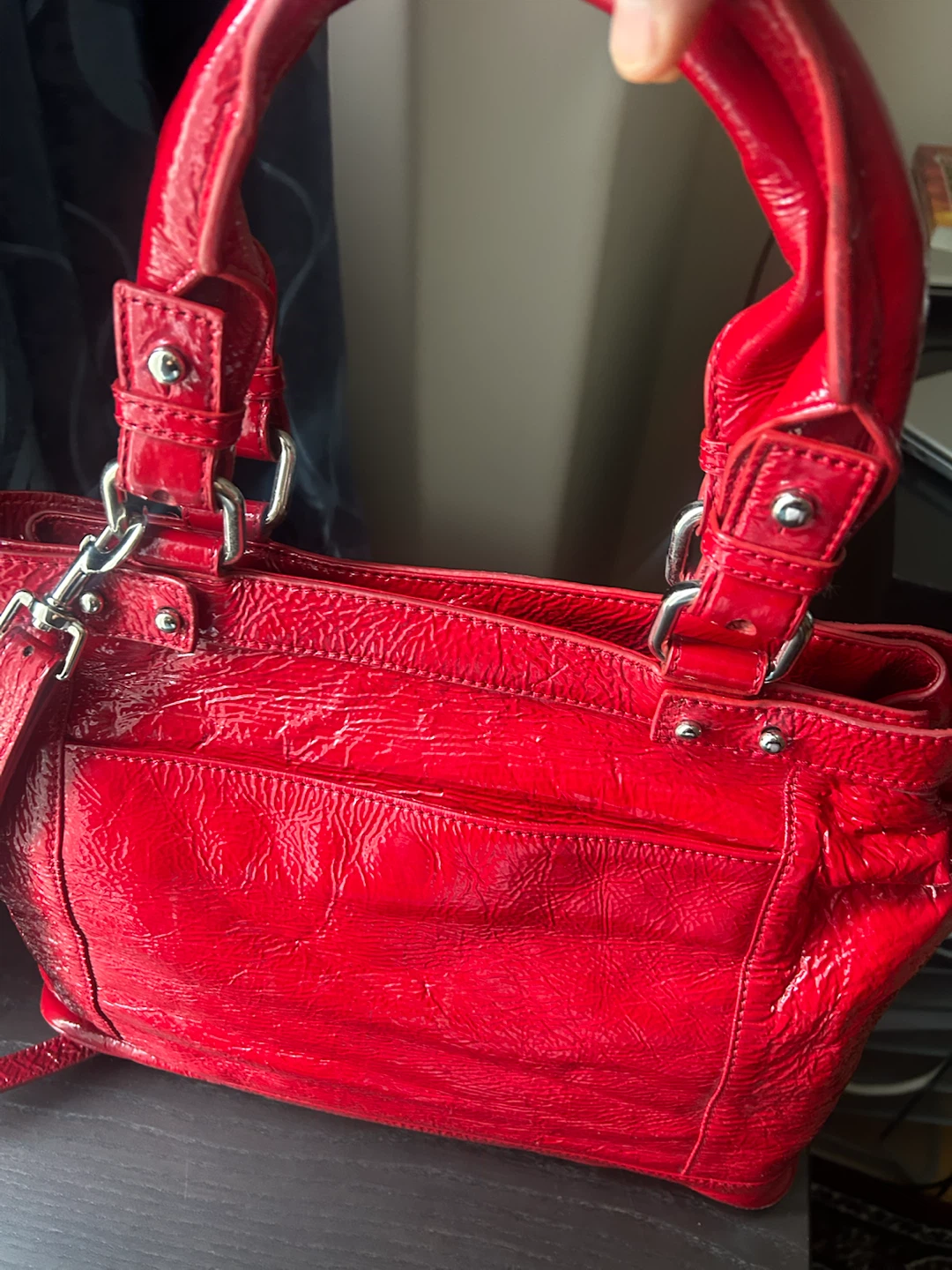 Beautiful red purse - photo 4