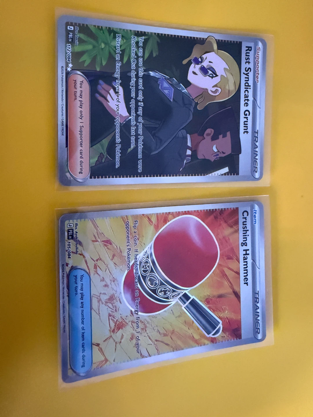 Pokemon TCG Trainer Cards