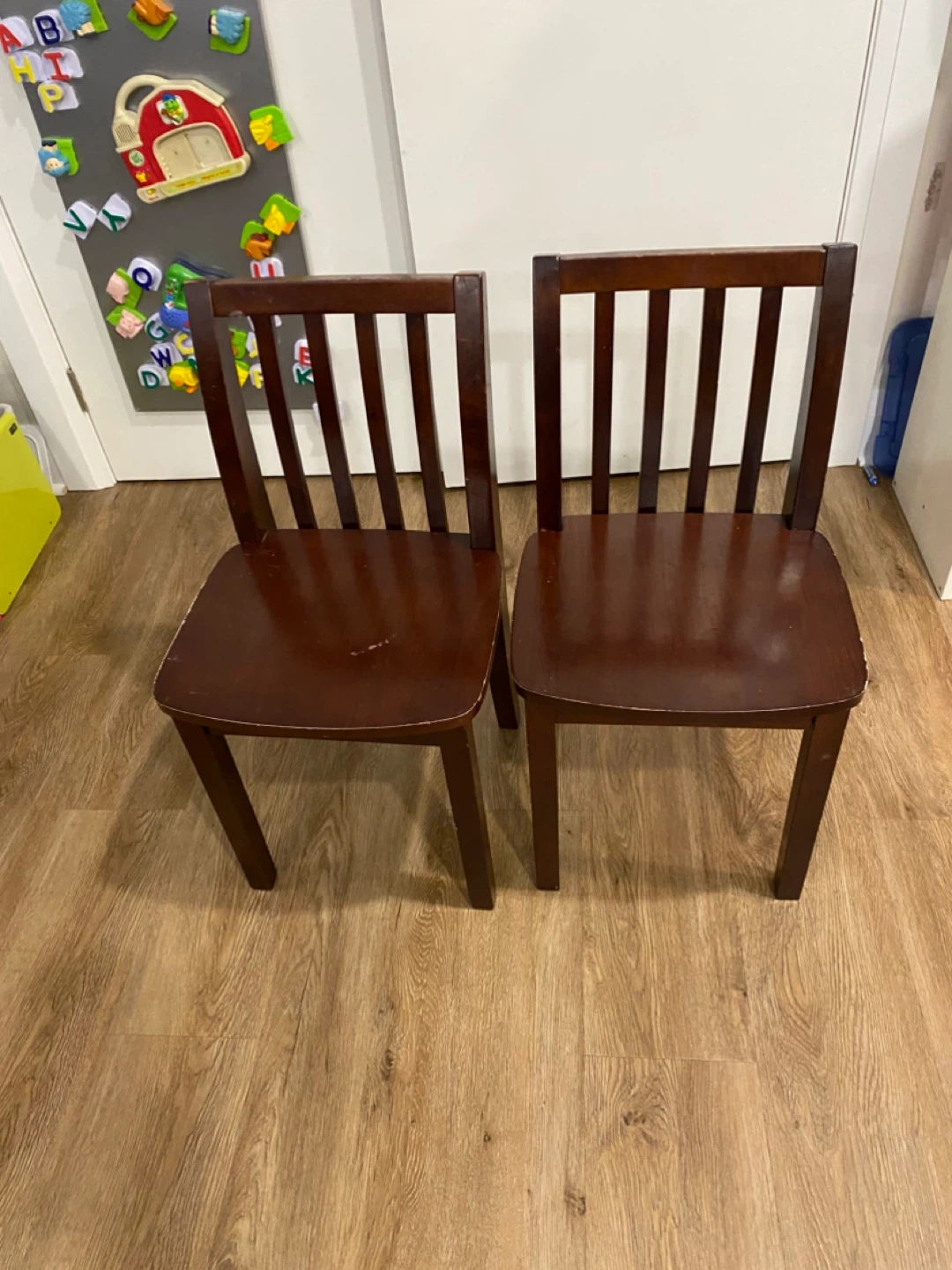 Wooden Kids Table and 2 Chairs Set - photo 3