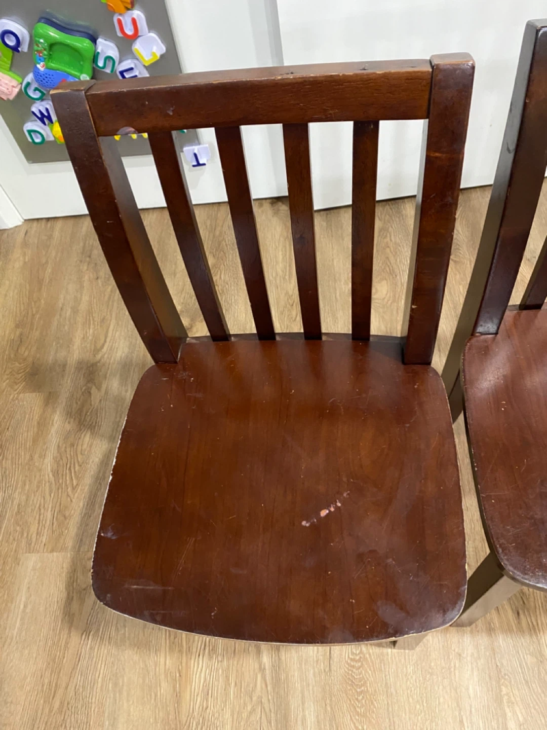 Wooden Kids Table and 2 Chairs Set - photo 4