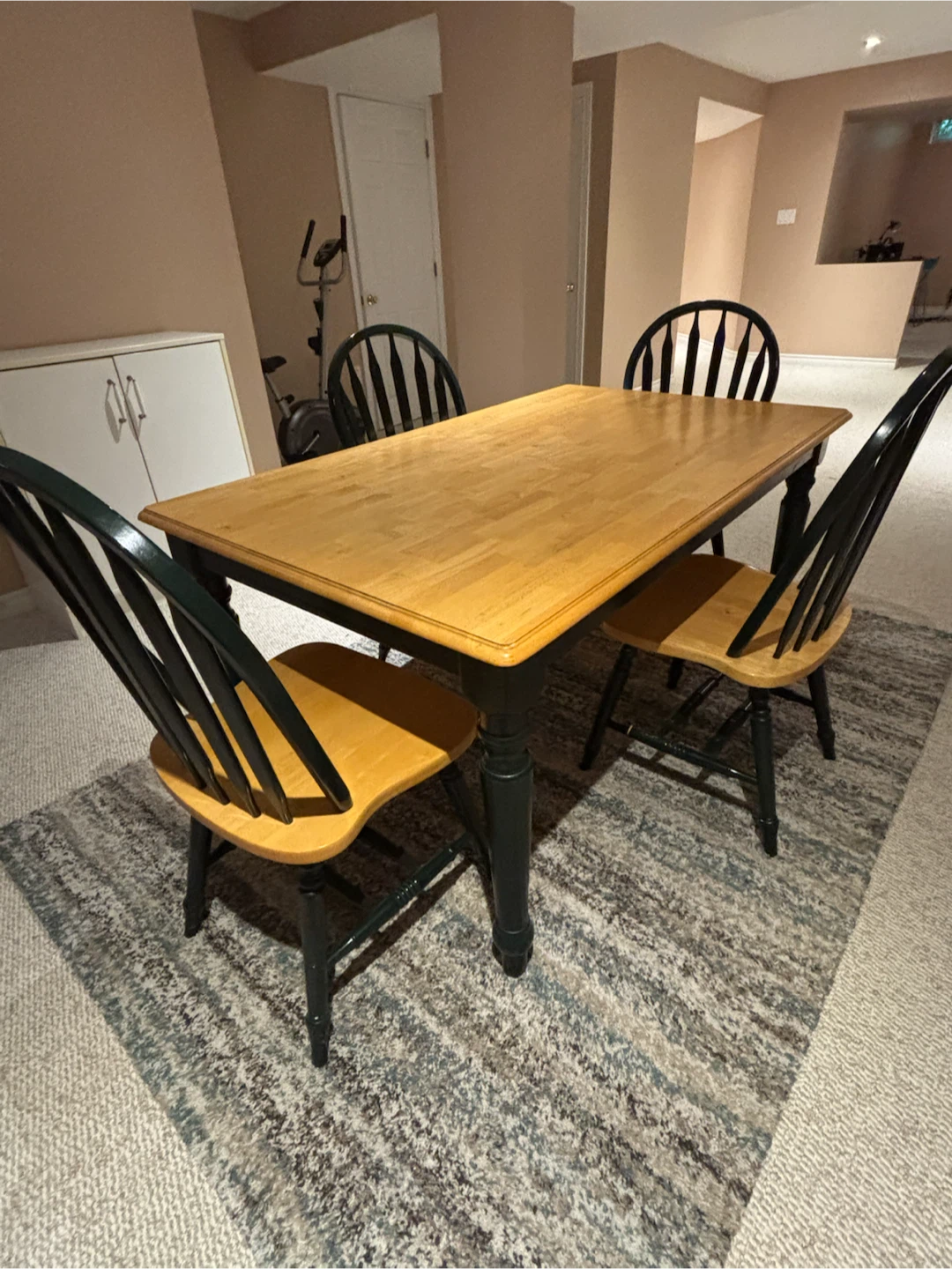 Dining Table and 4 Chairs Set - photo 4