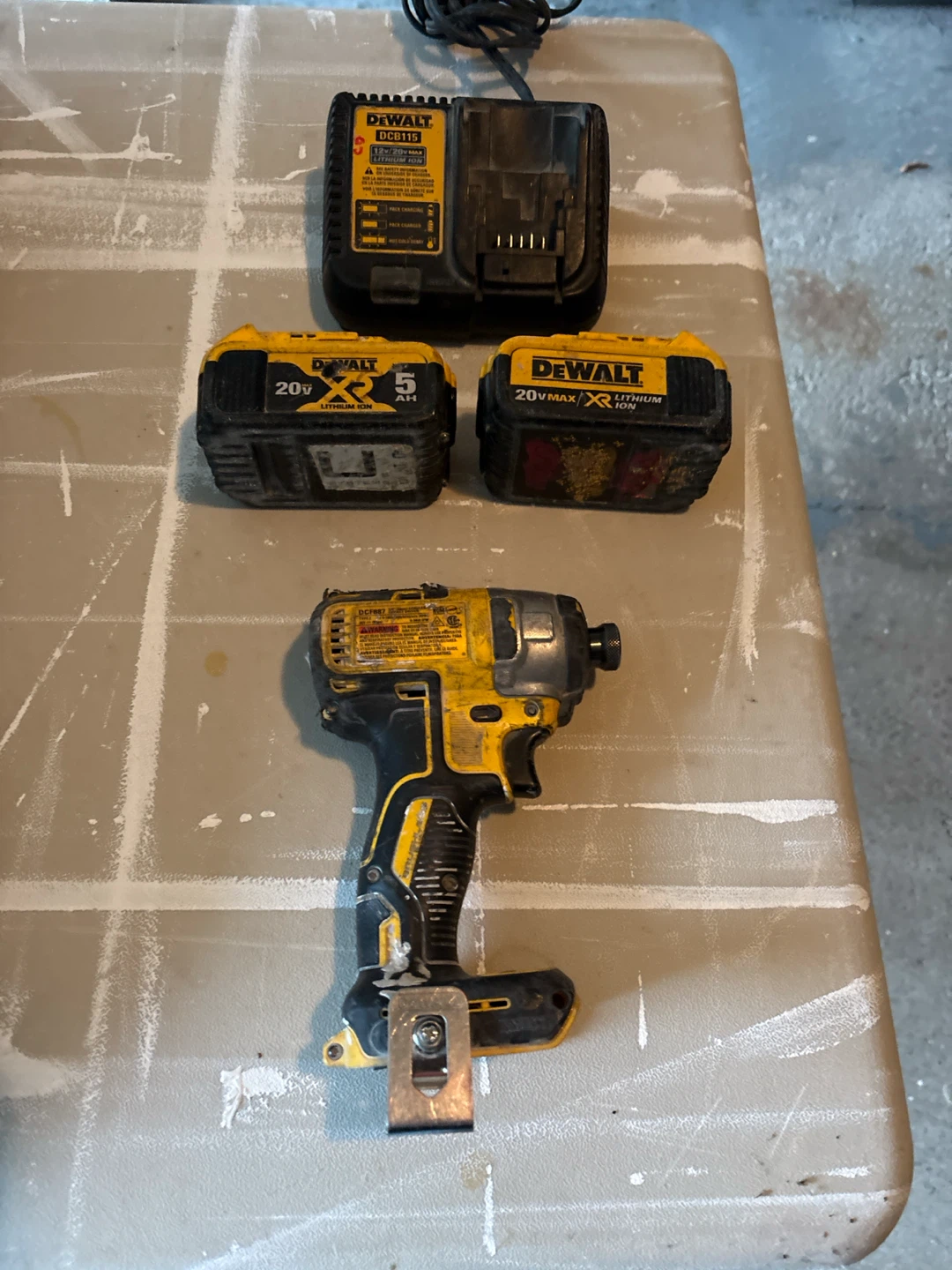 DeWalt Impact Driver Kit with 2 Batteries and Charger