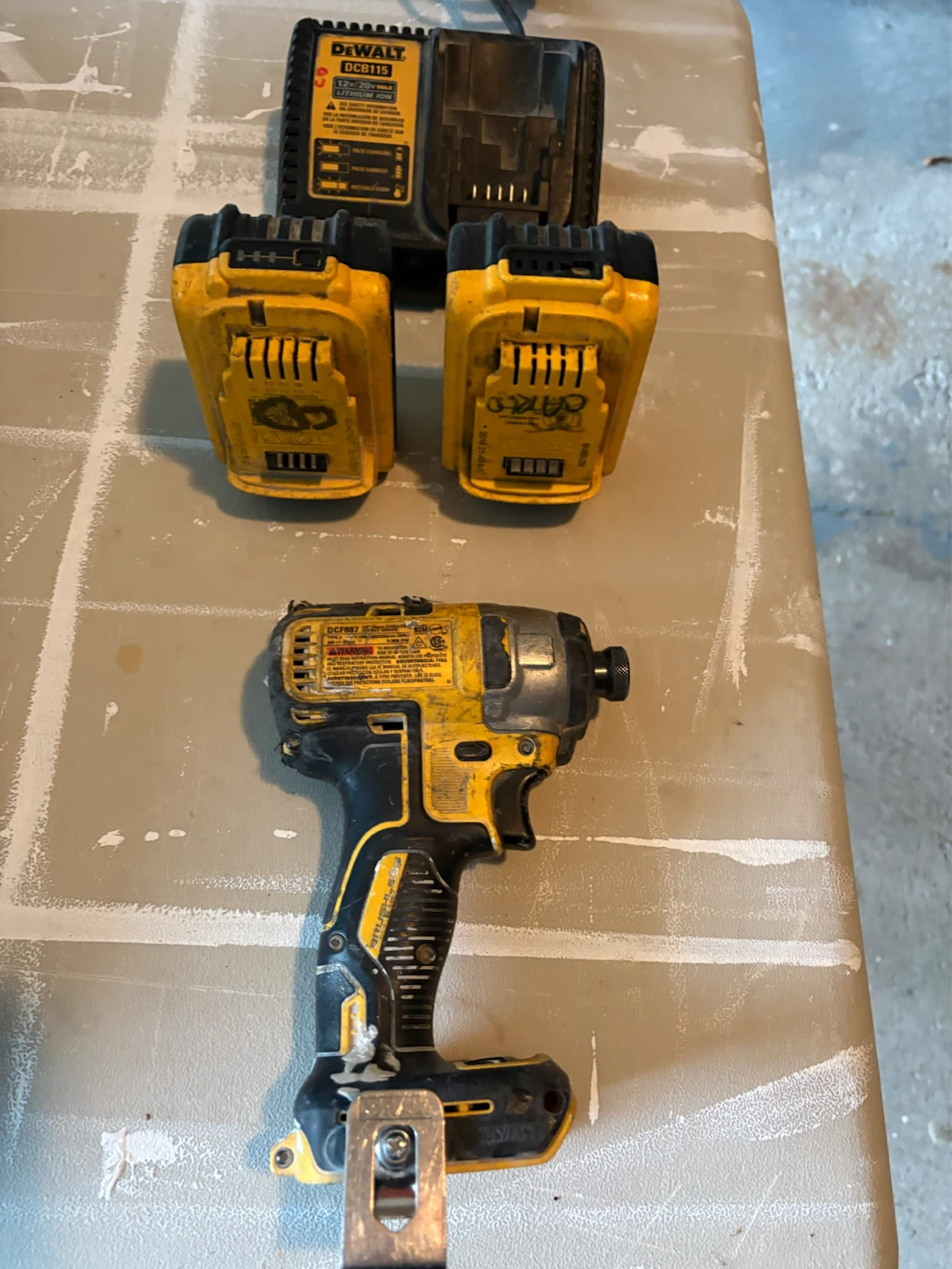 DeWalt Impact Driver Kit with 2 Batteries and Charger - photo 5