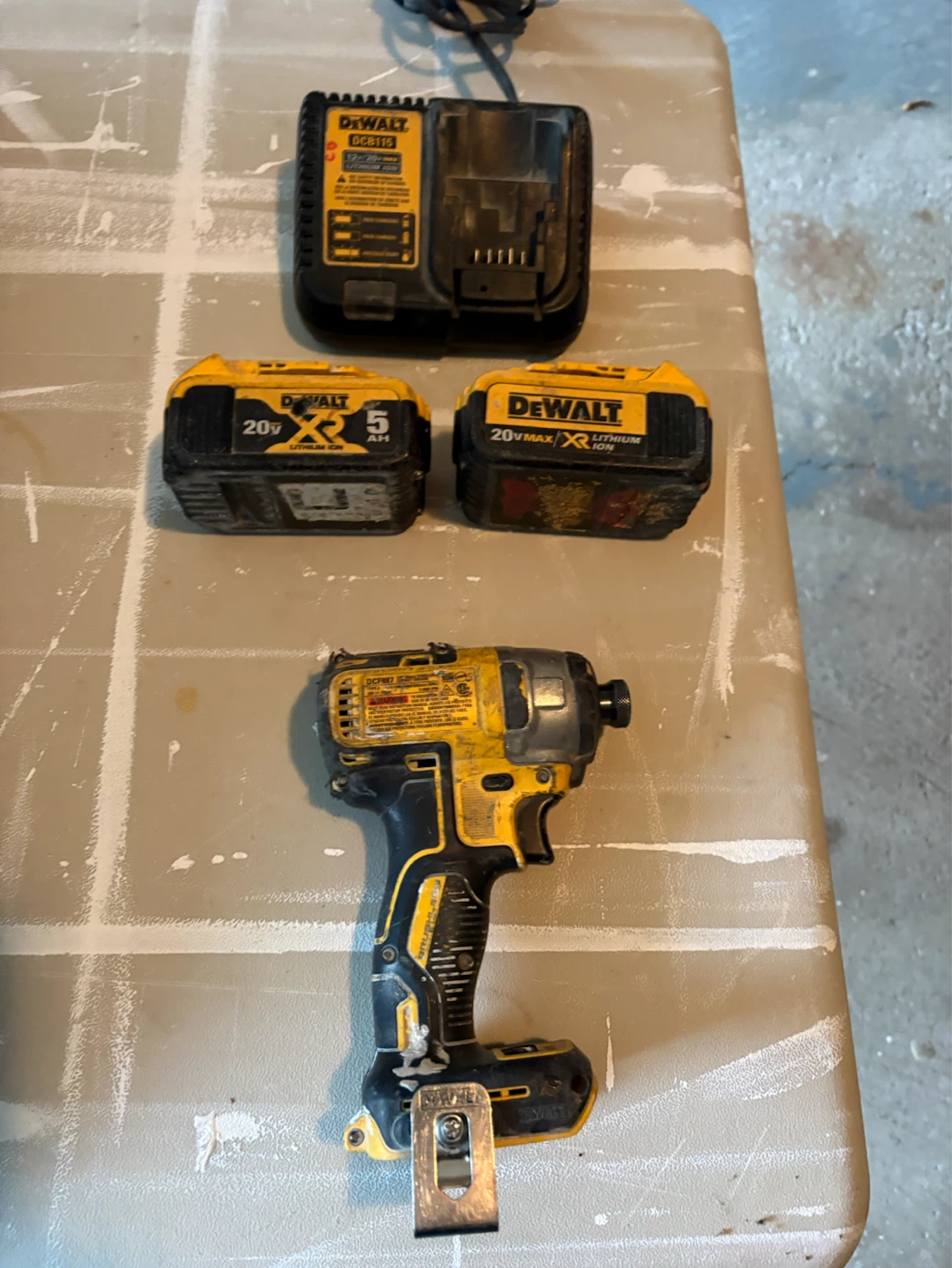 DeWalt Impact Driver Kit with 2 Batteries and Charger - photo 2