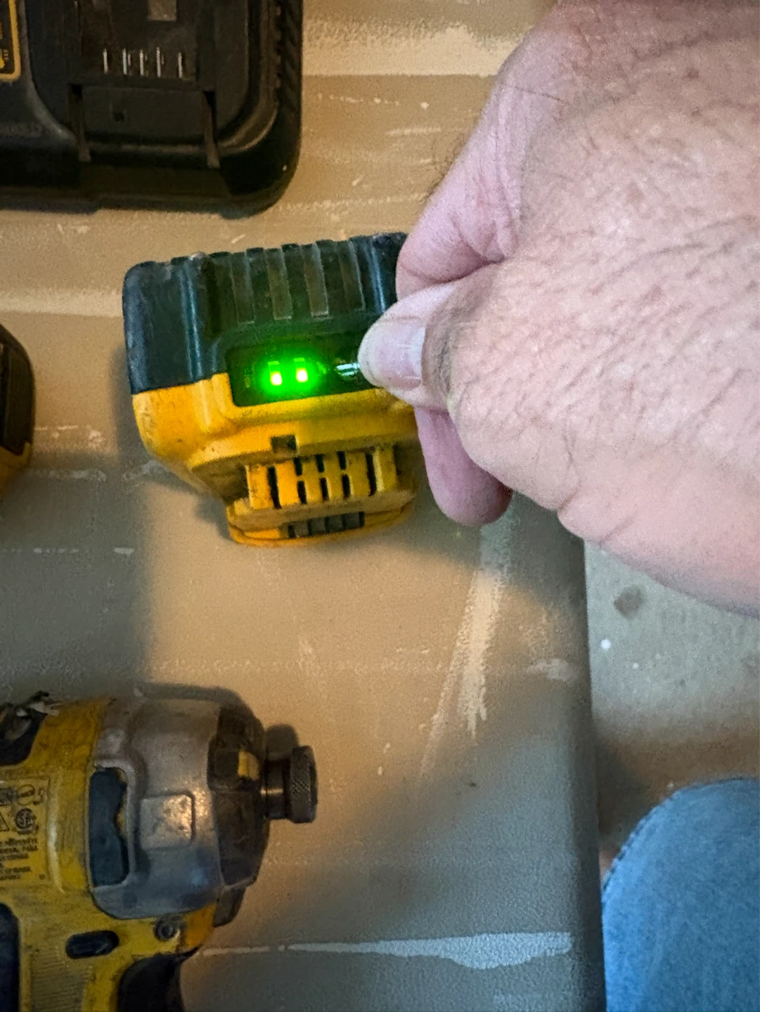 DeWalt Impact Driver Kit with 2 Batteries and Charger - photo 3