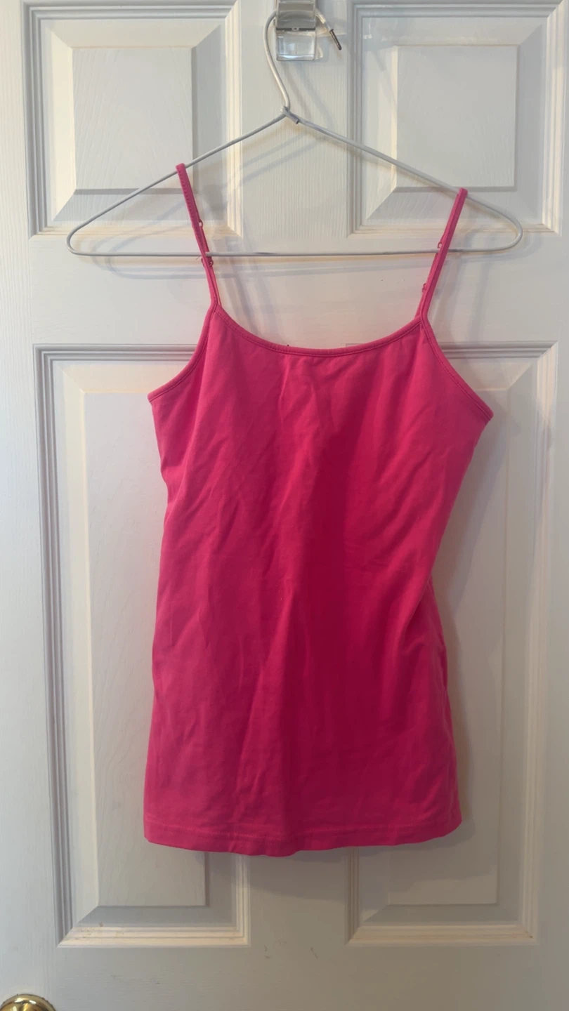 Gap Pink Spaghetti Strap tank top