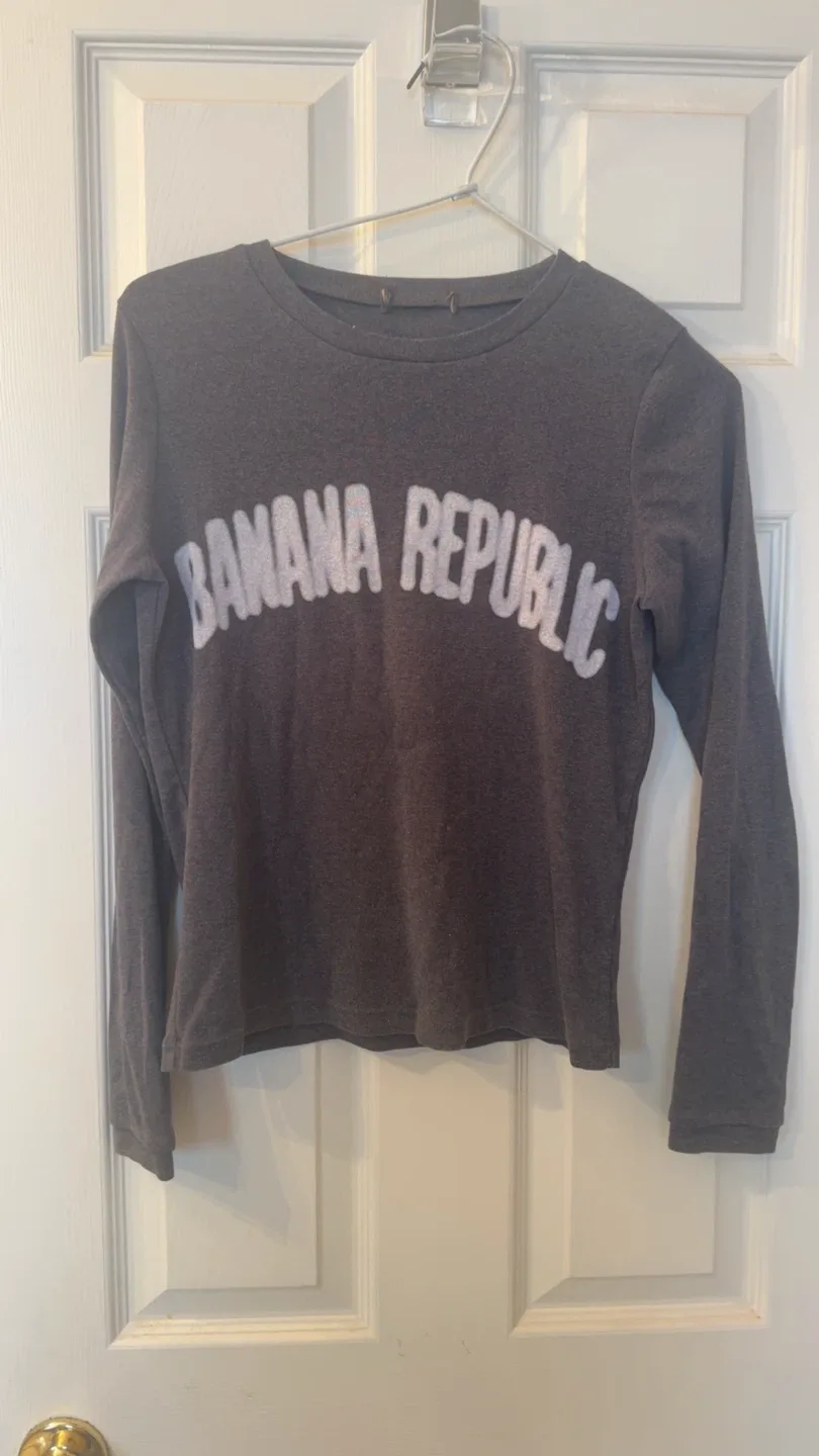 Banana Republic grey Long Sleeve