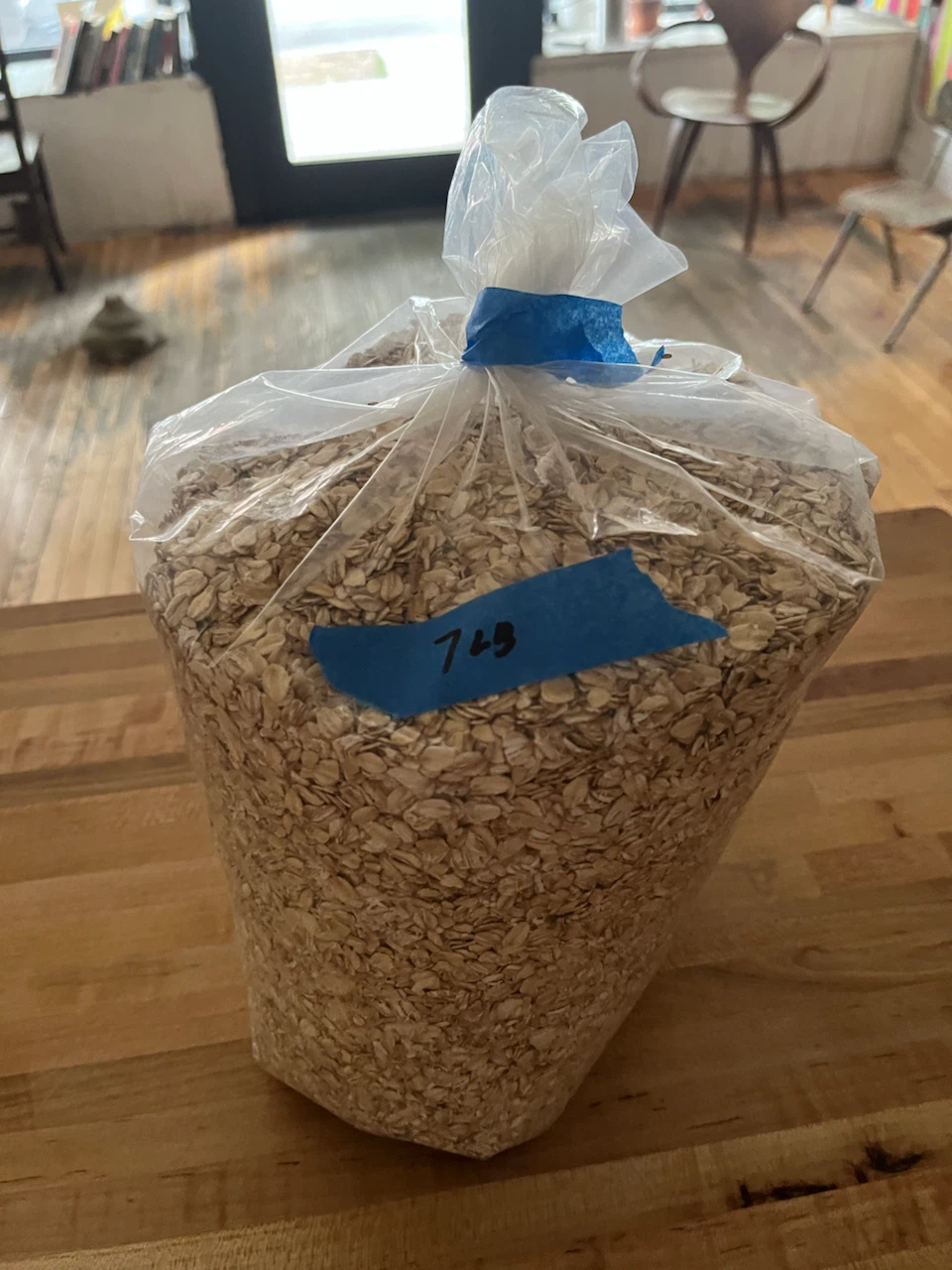 Large Bag of Organic Rolled Oats