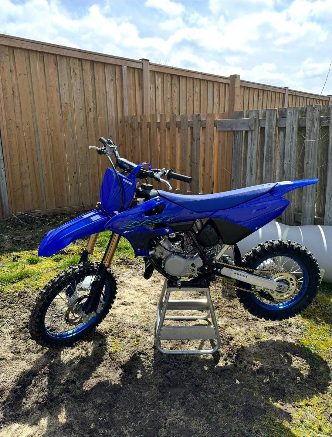 2024 Yamaha YZ85 Dirt Bike - Blue