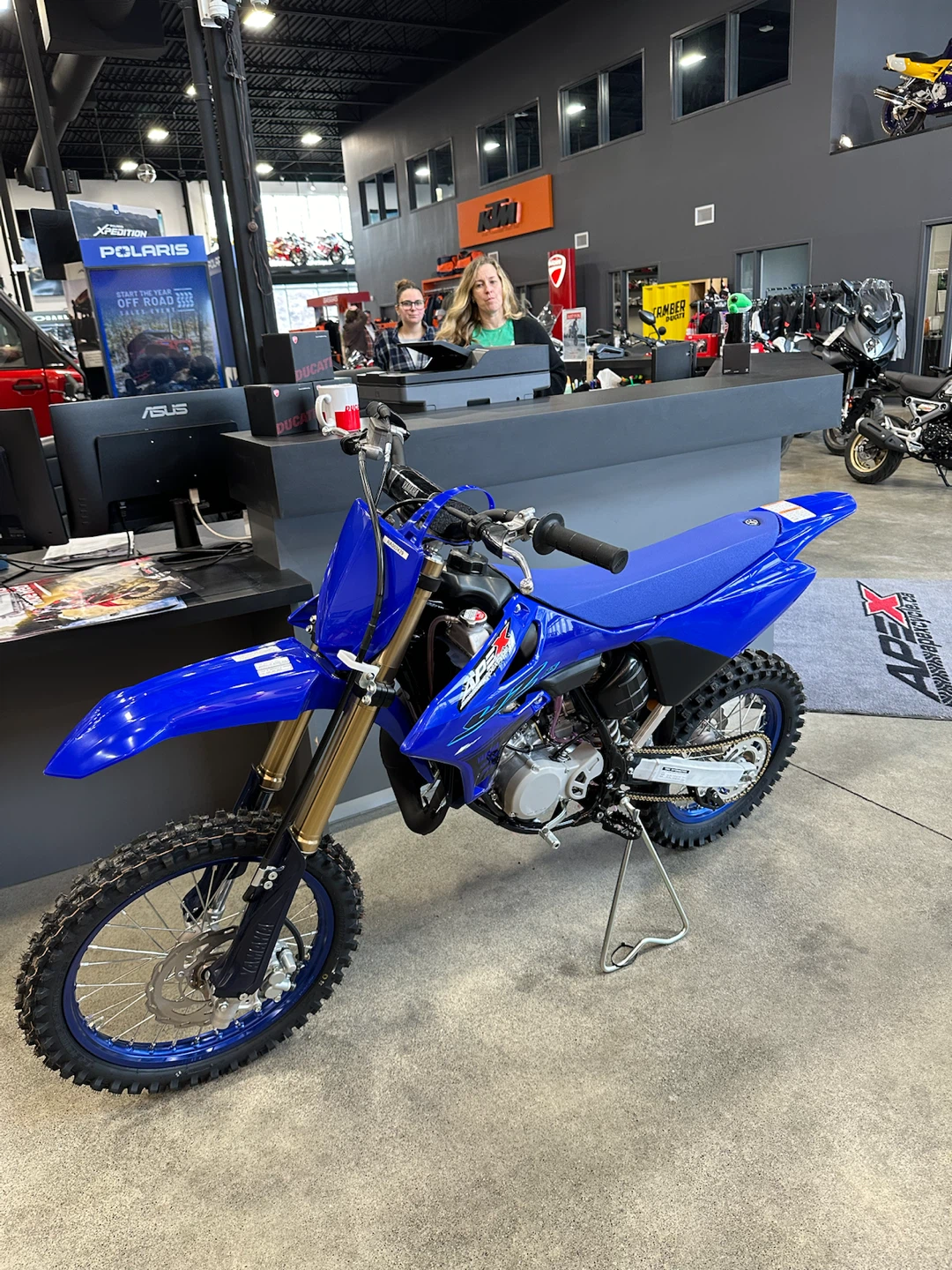 2024 Yamaha YZ85 Dirt Bike - Blue - photo 3