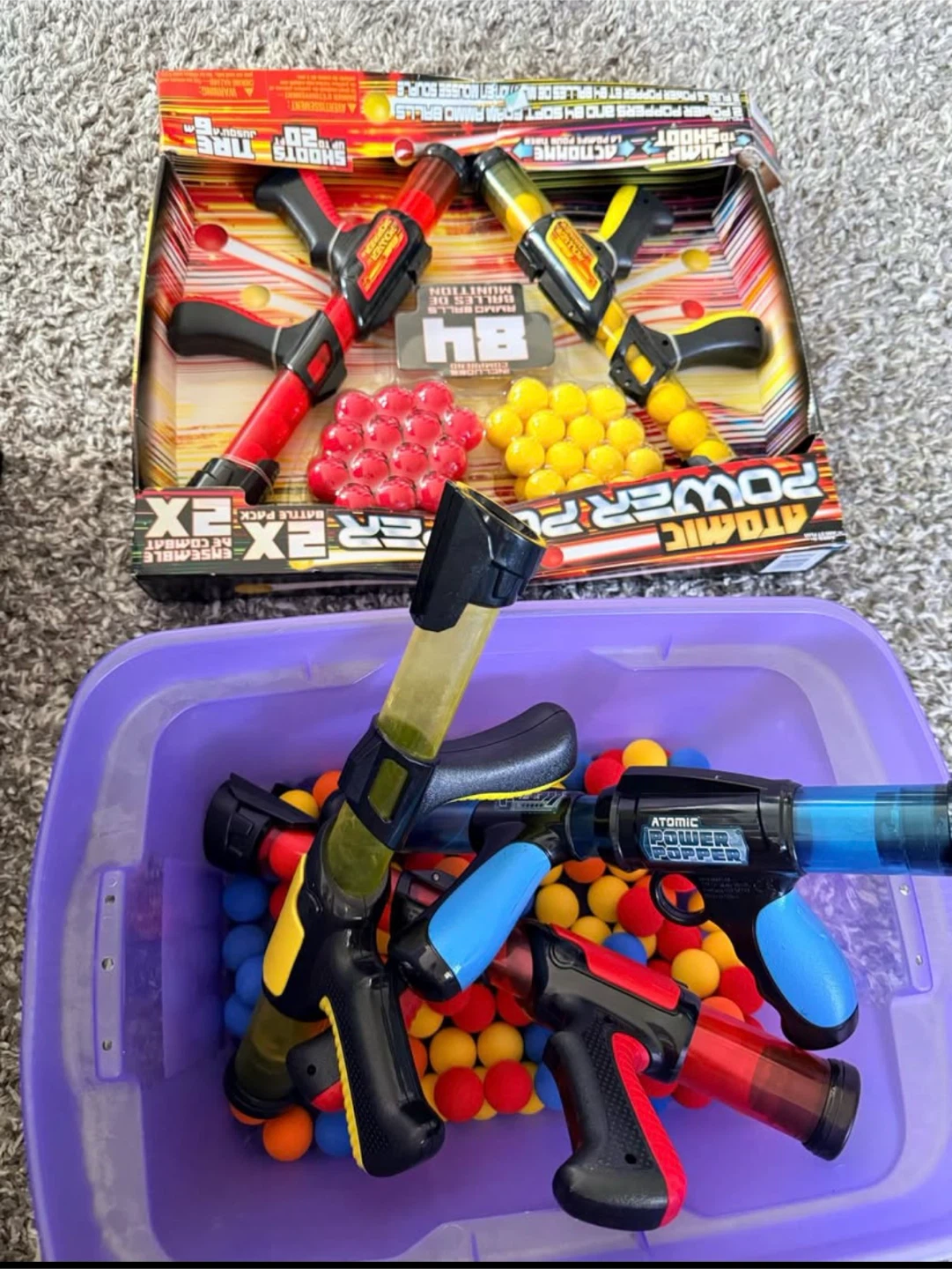 Atomic Power Popper 2X Battle Pack