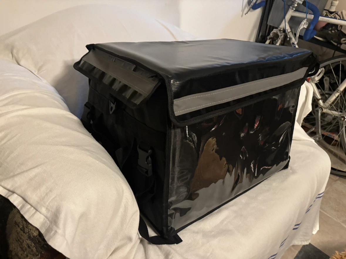 Black Insulated Delivery Bag - 60L - photo 2