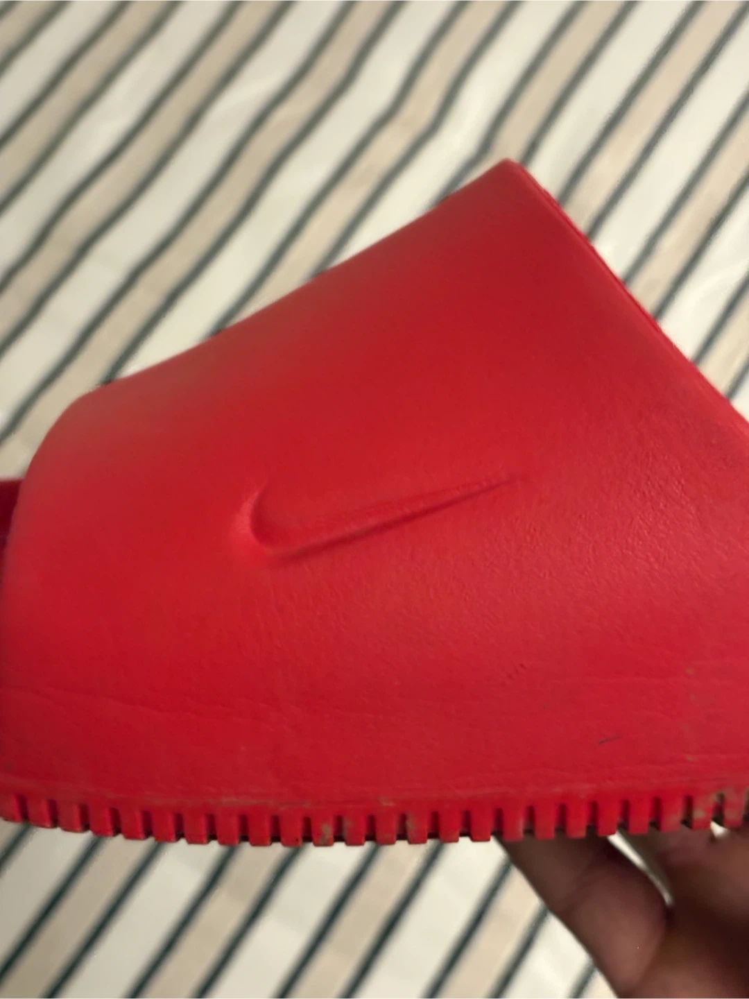 Nike Red Slide Sandals
