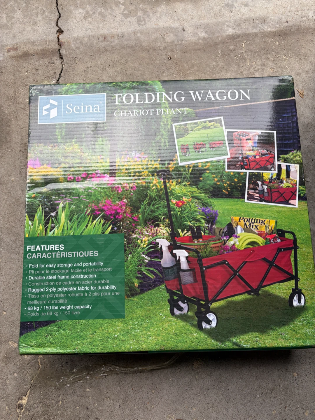 Seina Folding Wagon