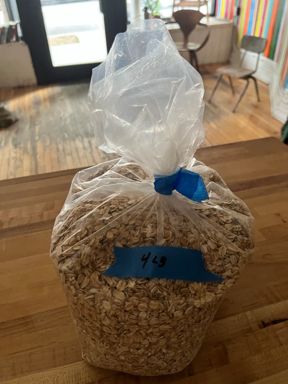 Rolled Oats 4 LB Bag