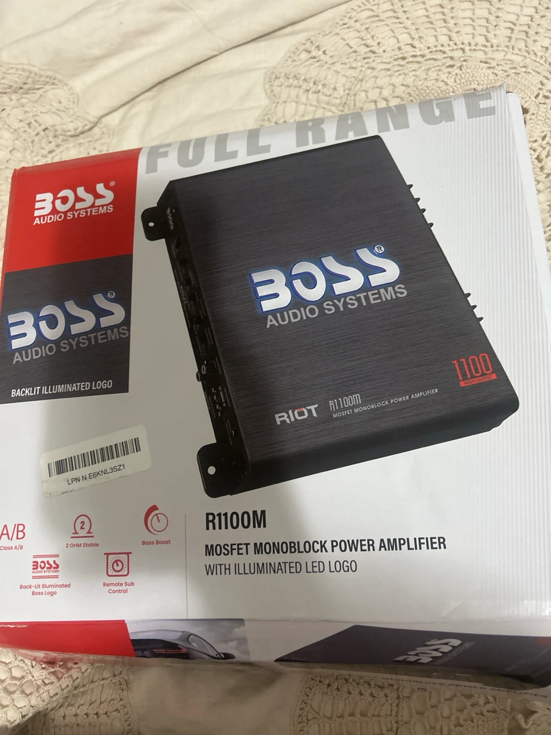 BOSS AUDIO SYSTEMS RIOT R1100M Monoblock Power Amplifier