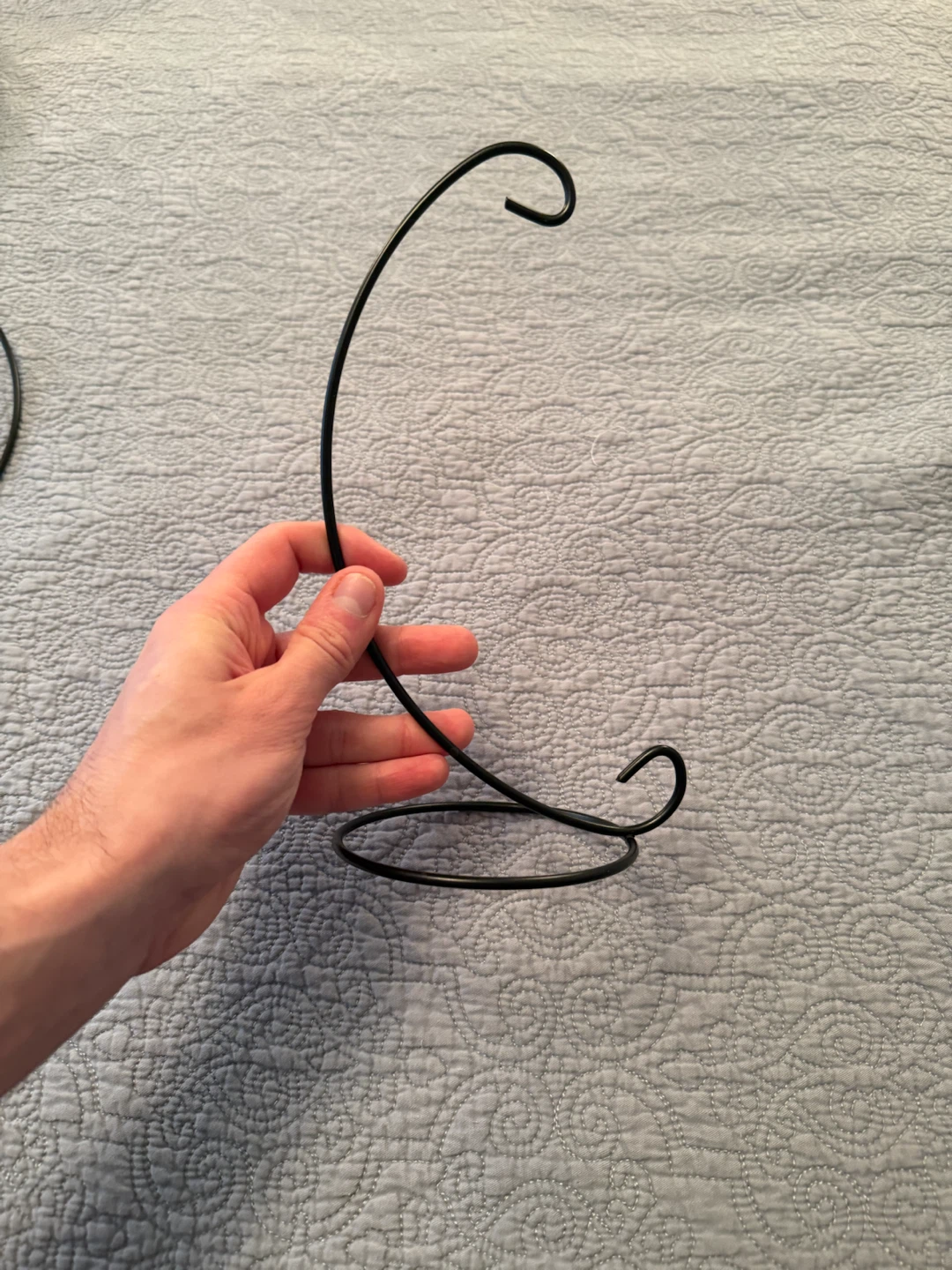 Black Metal Ornament Display Stand - photo 2