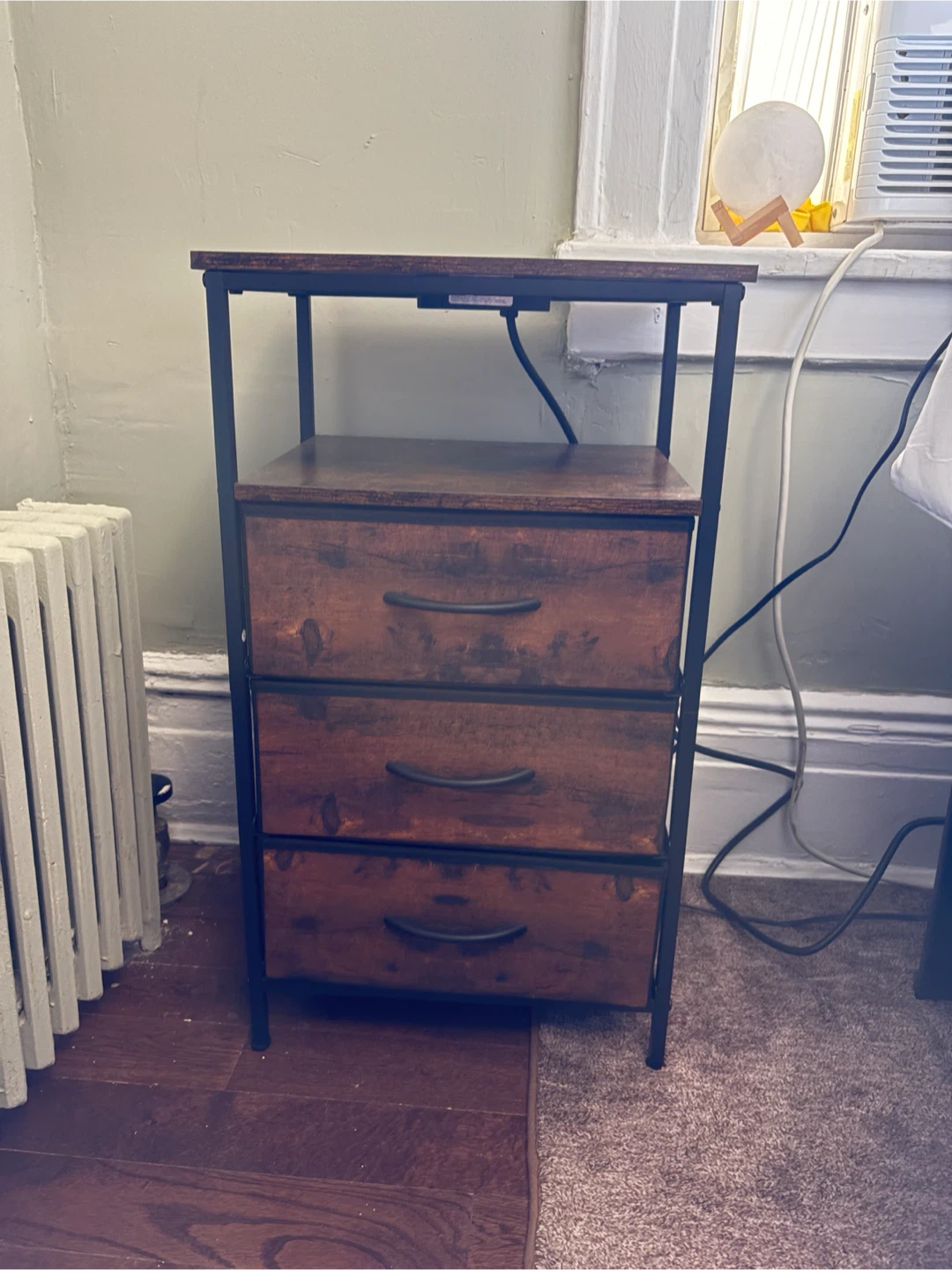 3-Drawer Nightstand