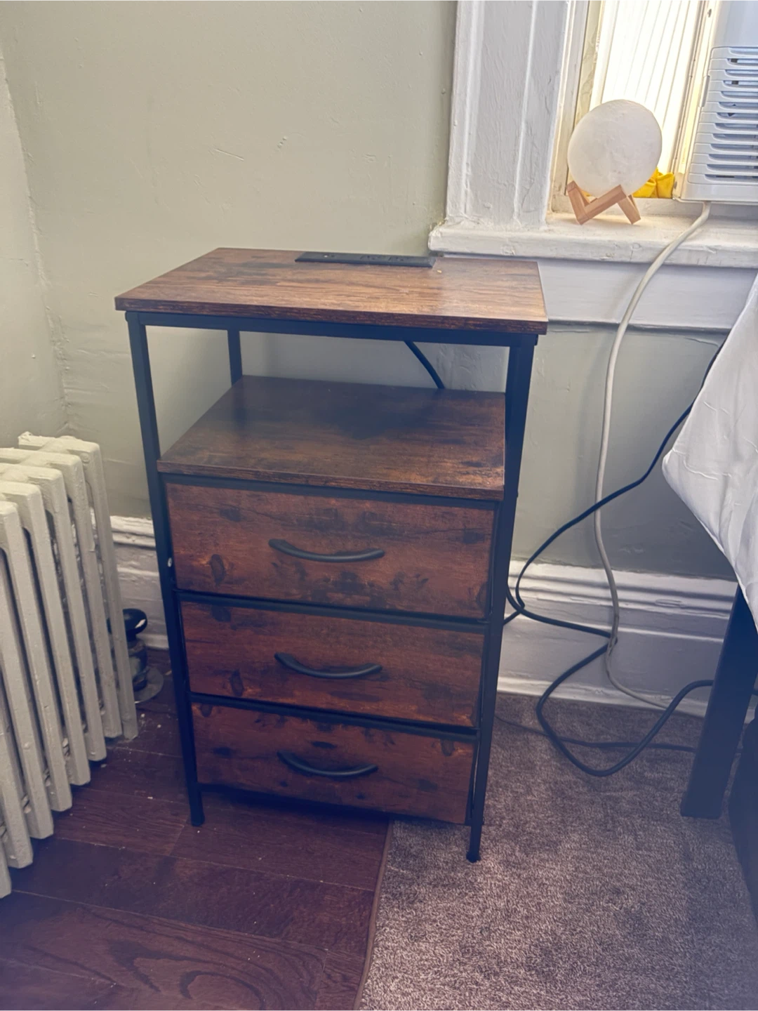 3-Drawer Nightstand - photo 2