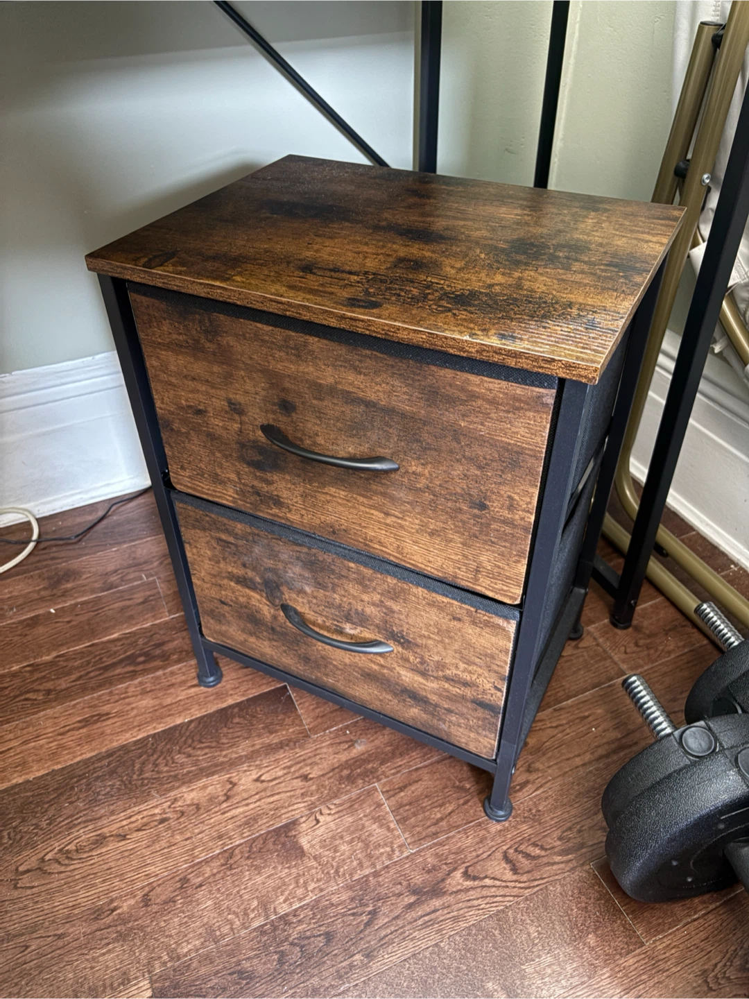 2-Drawer Fabric Dresser