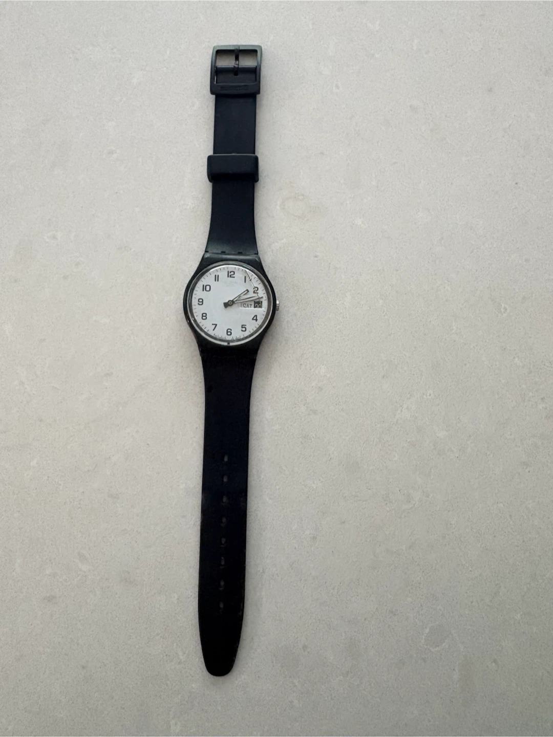 Swatch Quartz Watch - Black Unisex
