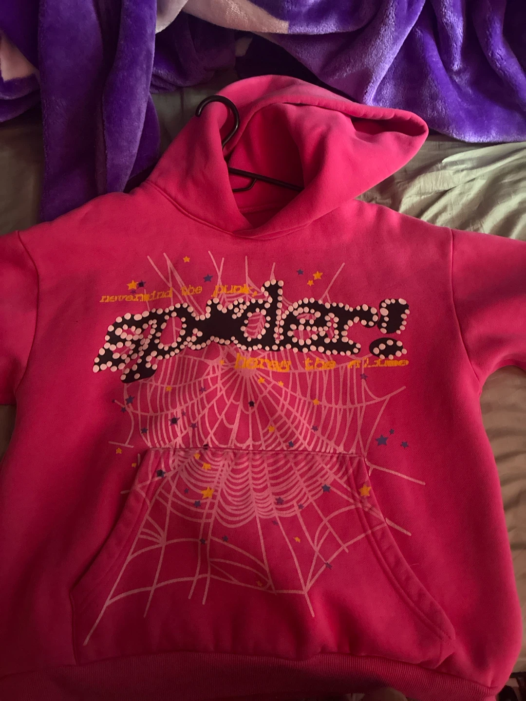 Pink Spider Hoodie