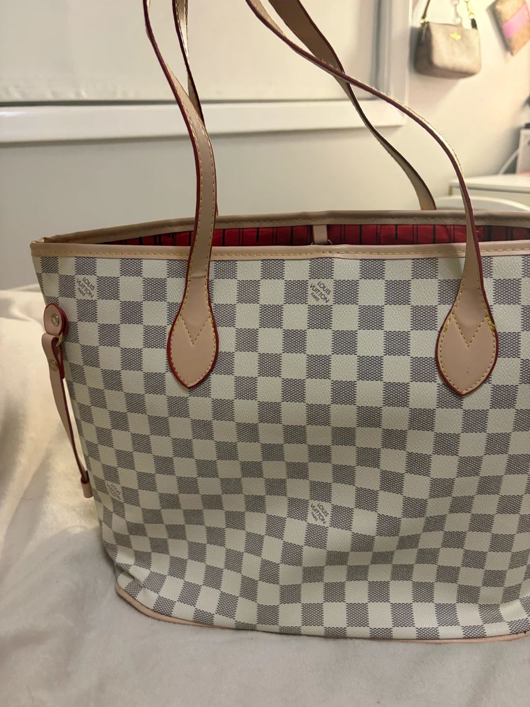 Louis Vuitton Neverfull MM Damier Azur Tote Bag - photo 5