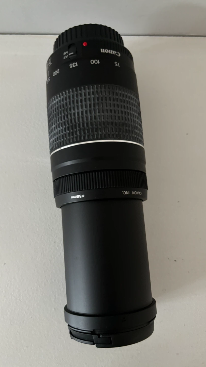 Canon Digital Camera with 18-55mm Lens and 75- 300 mm lense - photo 4
