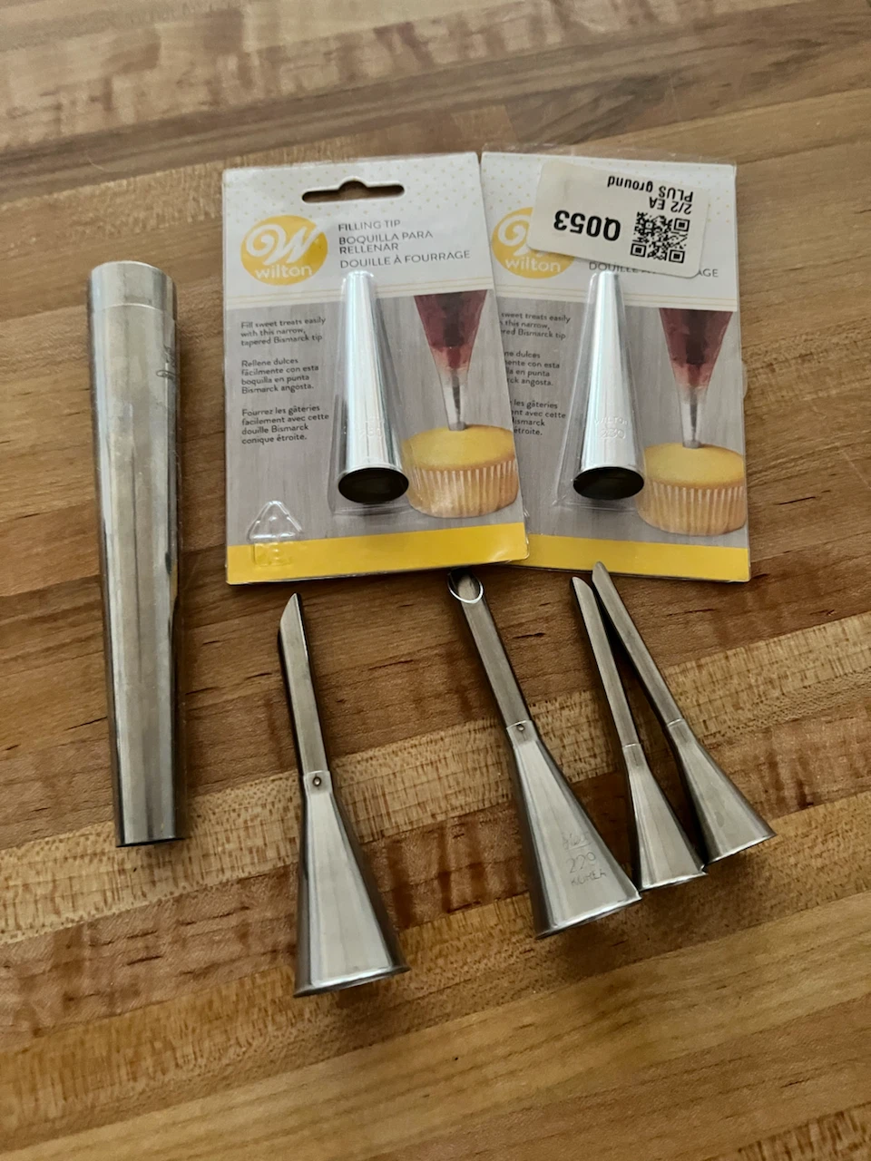 Wilton Filling Tips Set